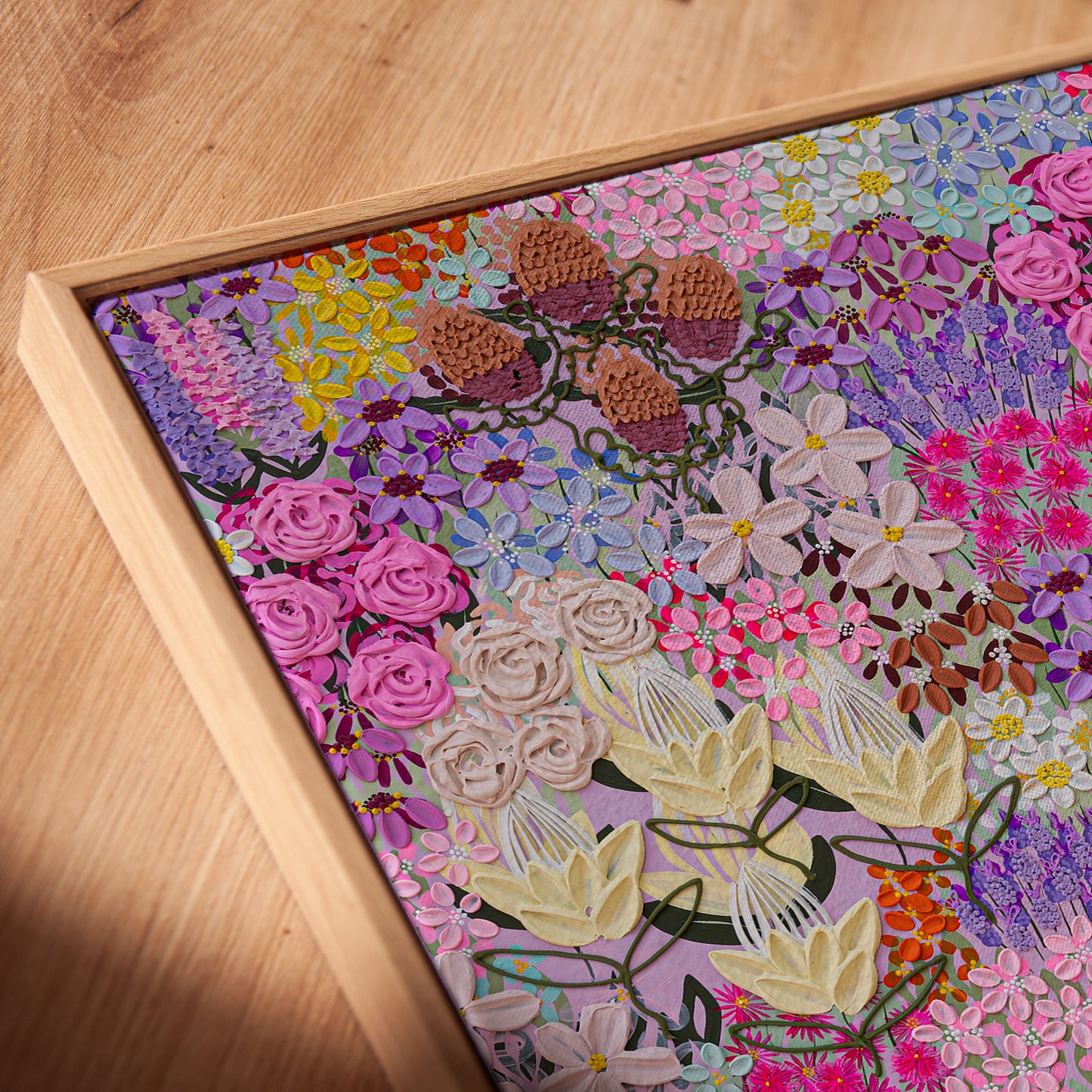 "Eternal Sunshine" (Framed Canvas Print)
