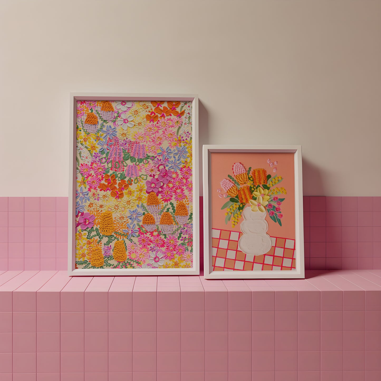 "Paper Daisy" (Paper Print)