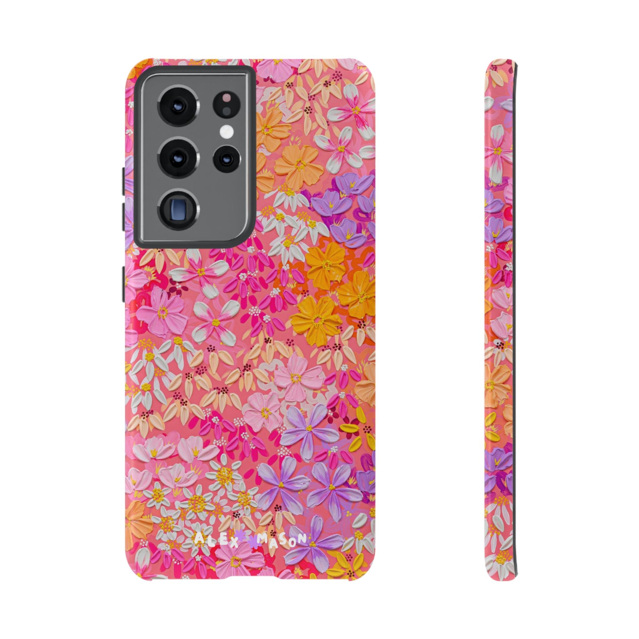 "Poppy & Daisy" Tough Phone Case (iPhone, Samsung, Google)