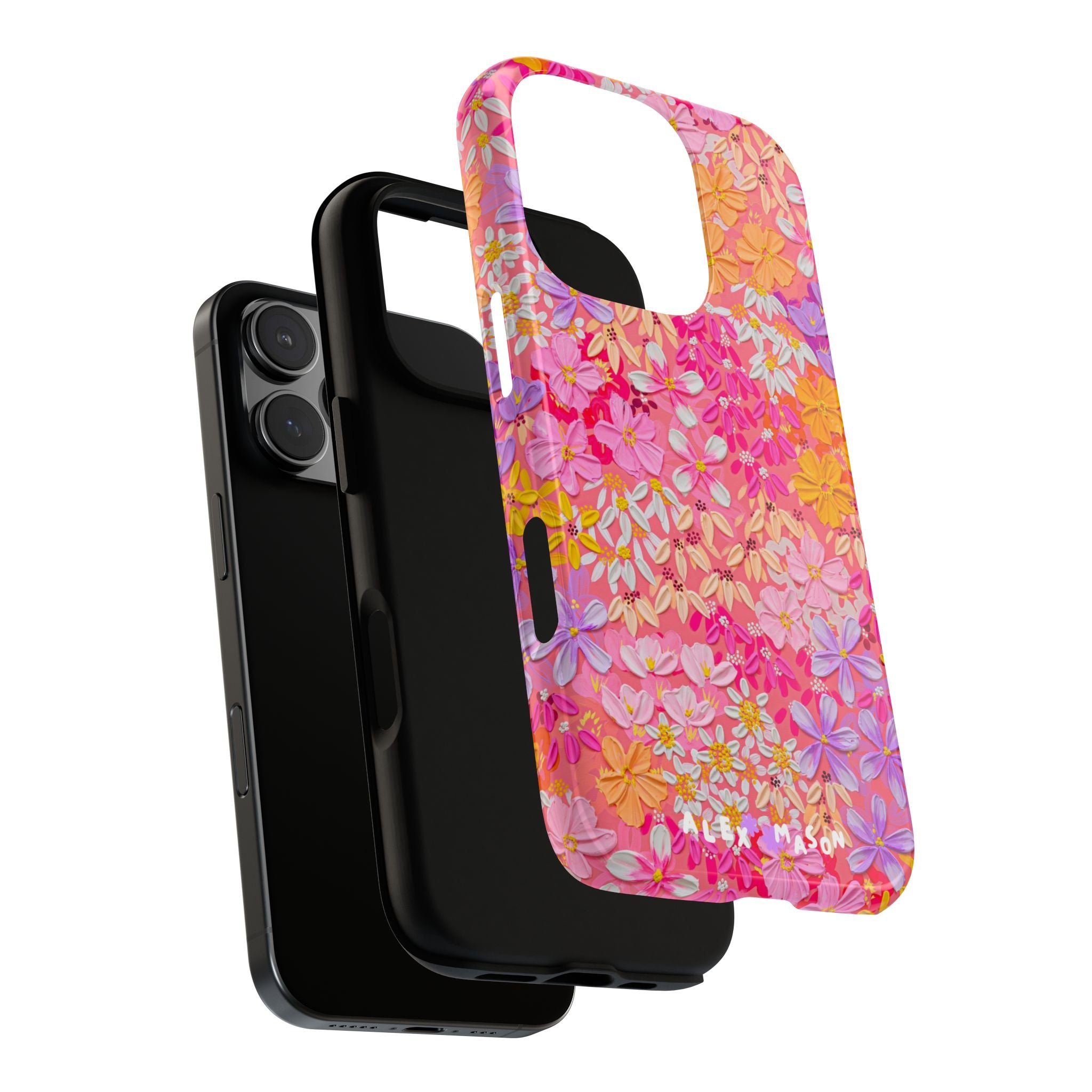 "Poppy & Daisy" Tough Phone Case (iPhone, Samsung, Google)