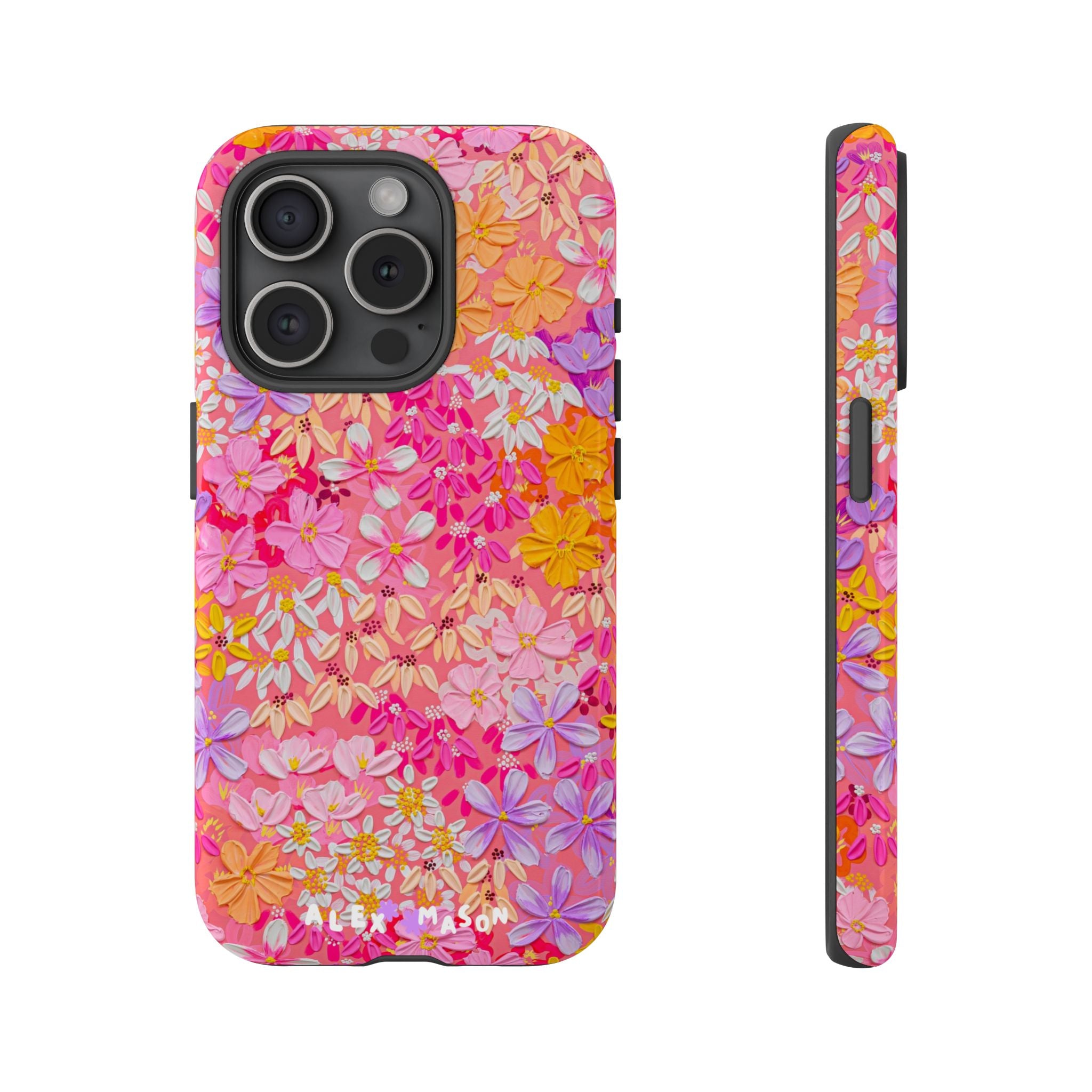 "Poppy & Daisy" Tough Phone Case (iPhone, Samsung, Google)