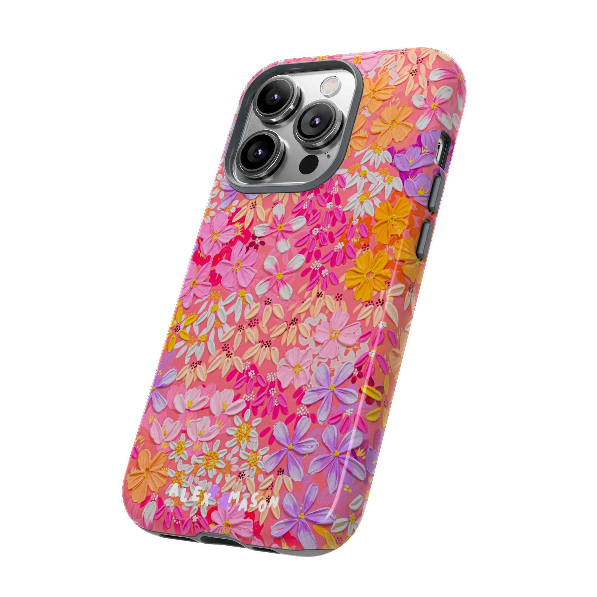 "Poppy & Daisy" Tough Phone Case (iPhone, Samsung, Google)