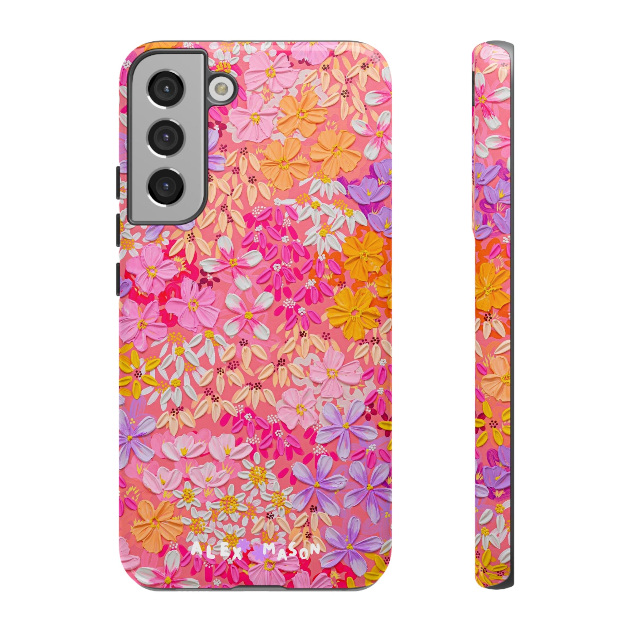 "Poppy & Daisy" Tough Phone Case (iPhone, Samsung, Google)