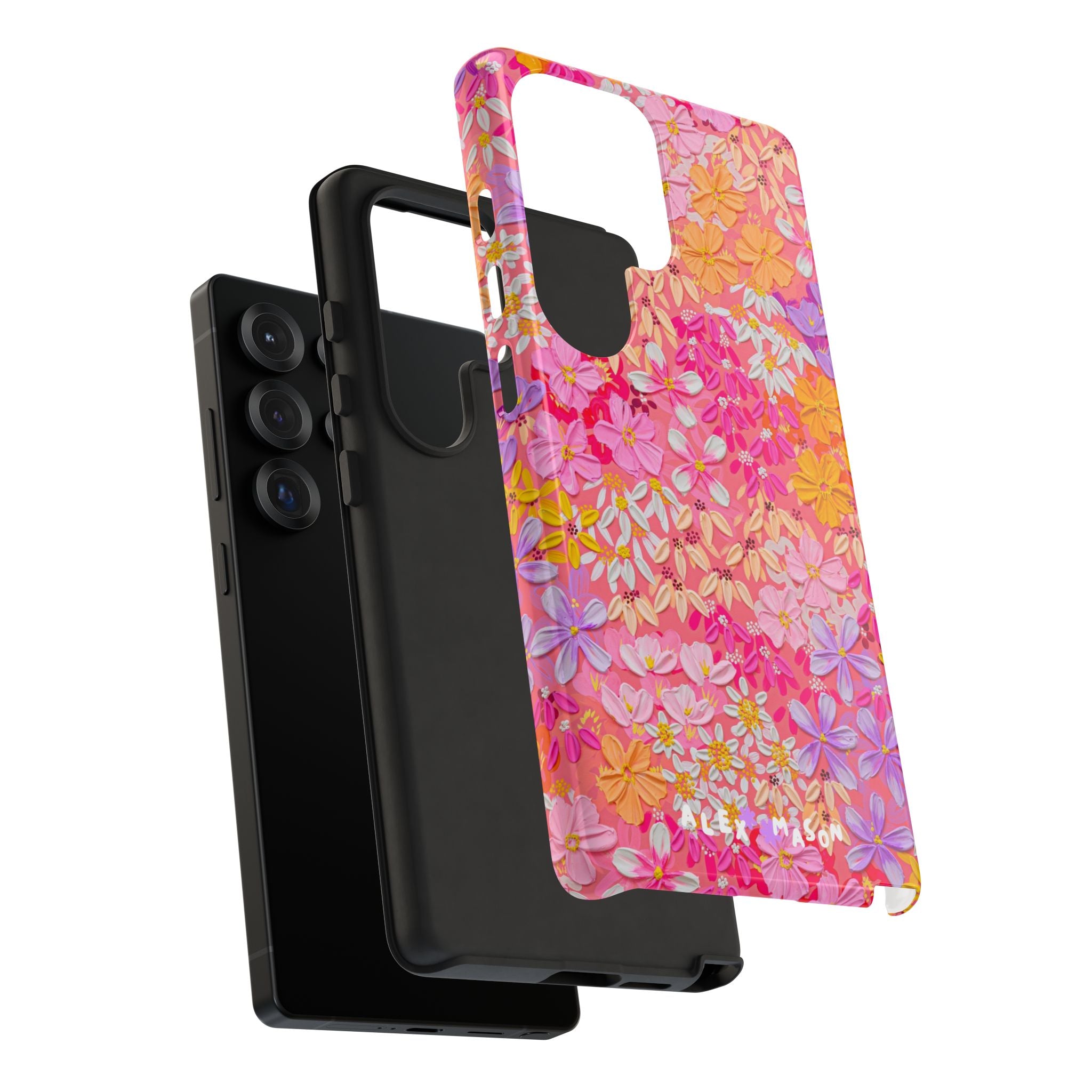 "Poppy & Daisy" Tough Phone Case (iPhone, Samsung, Google)