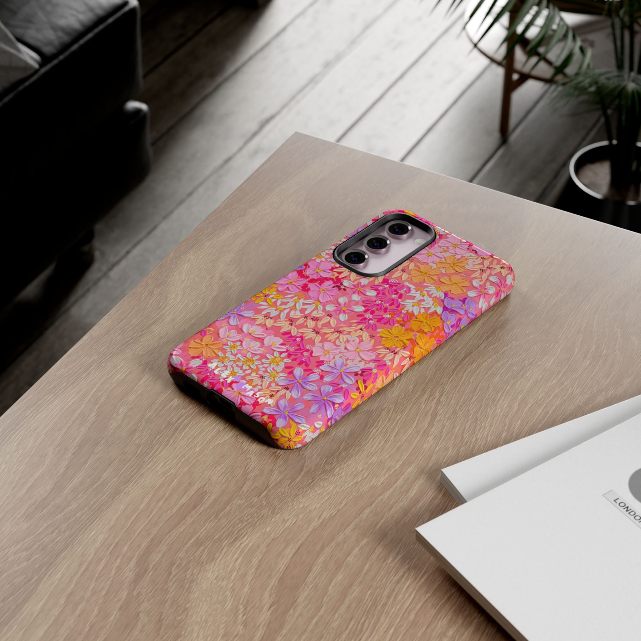 "Poppy & Daisy" Tough Phone Case (iPhone, Samsung, Google)