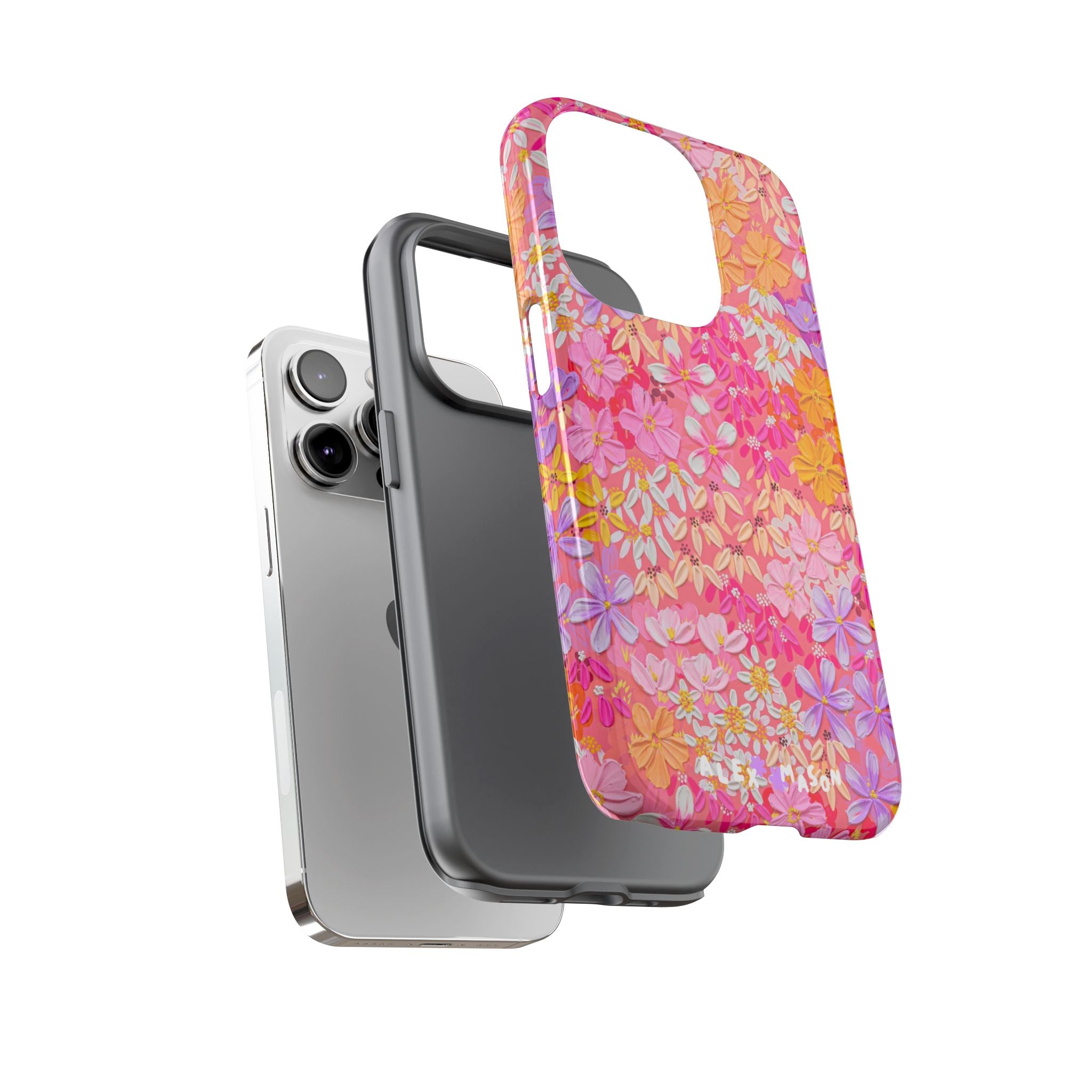 "Poppy & Daisy" Tough Phone Case (iPhone, Samsung, Google)