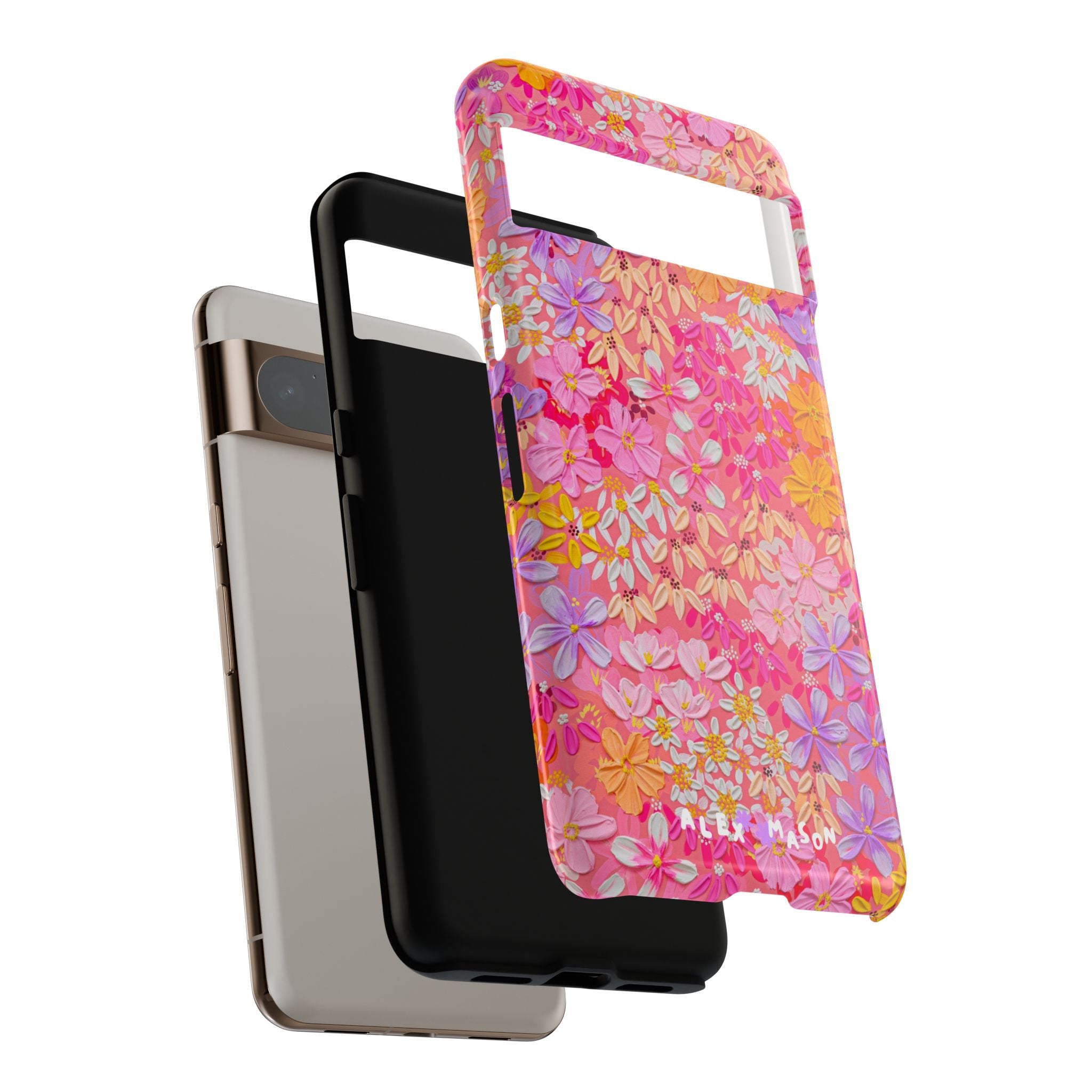 "Poppy & Daisy" Tough Phone Case (iPhone, Samsung, Google)