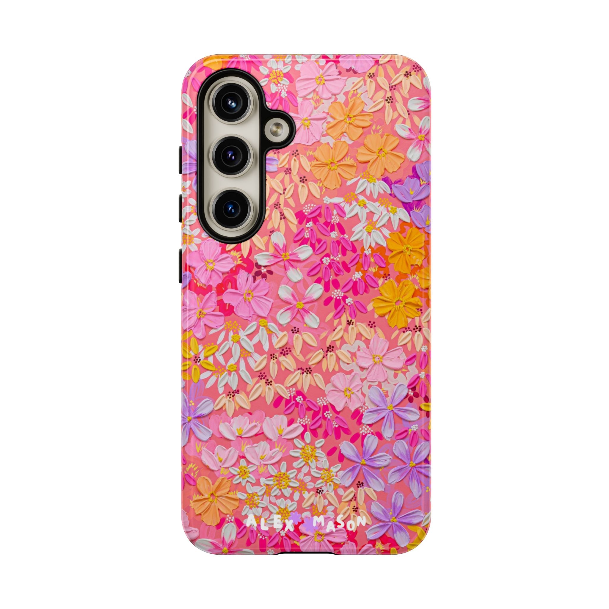 "Poppy & Daisy" Tough Phone Case (iPhone, Samsung, Google)