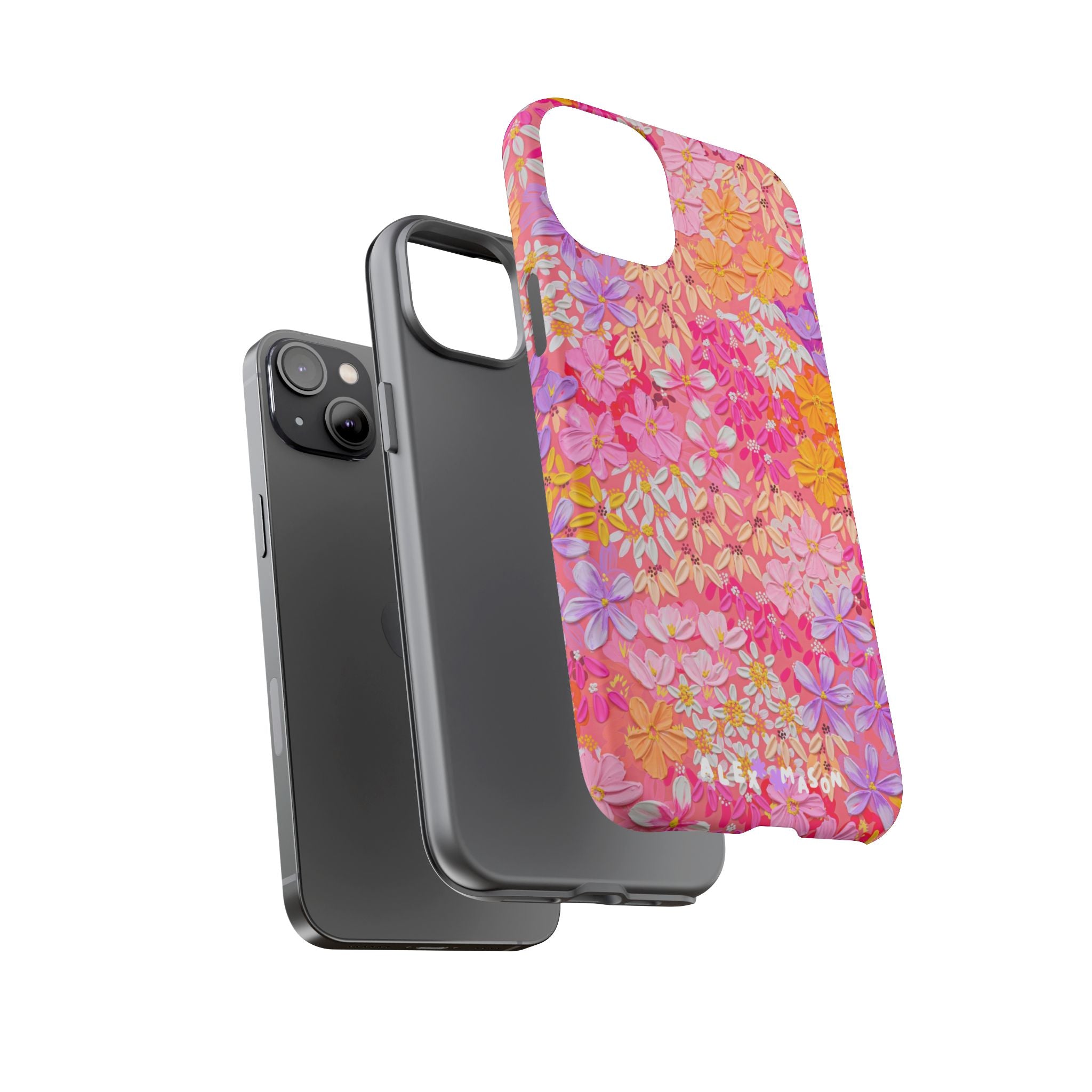 "Poppy & Daisy" Tough Phone Case (iPhone, Samsung, Google)