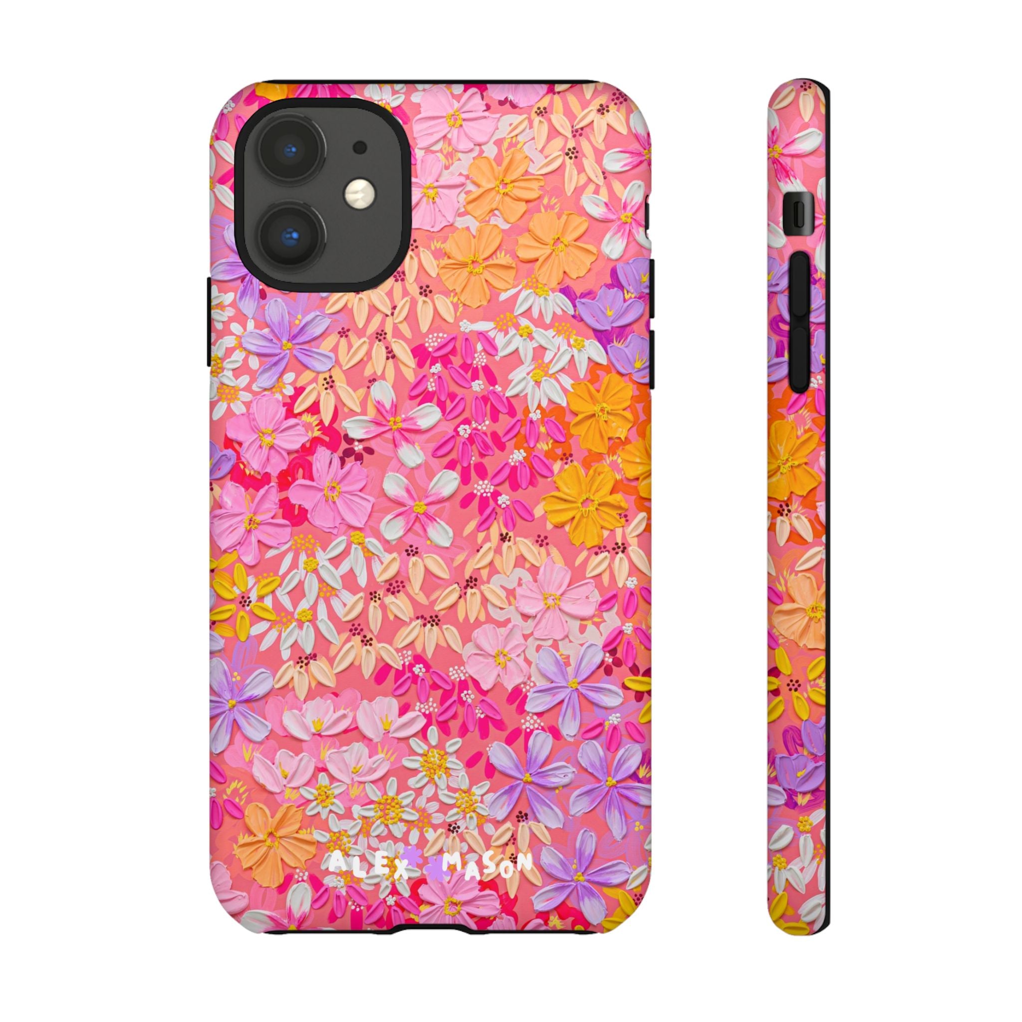 "Poppy & Daisy" Tough Phone Case (iPhone, Samsung, Google)