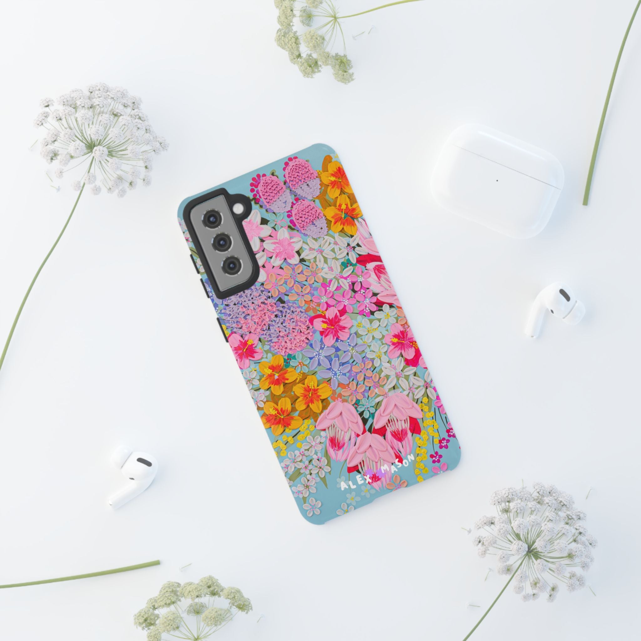 "Peach Iced Tea" Tough Phone Case —  (iPhone, Samsung, Google)