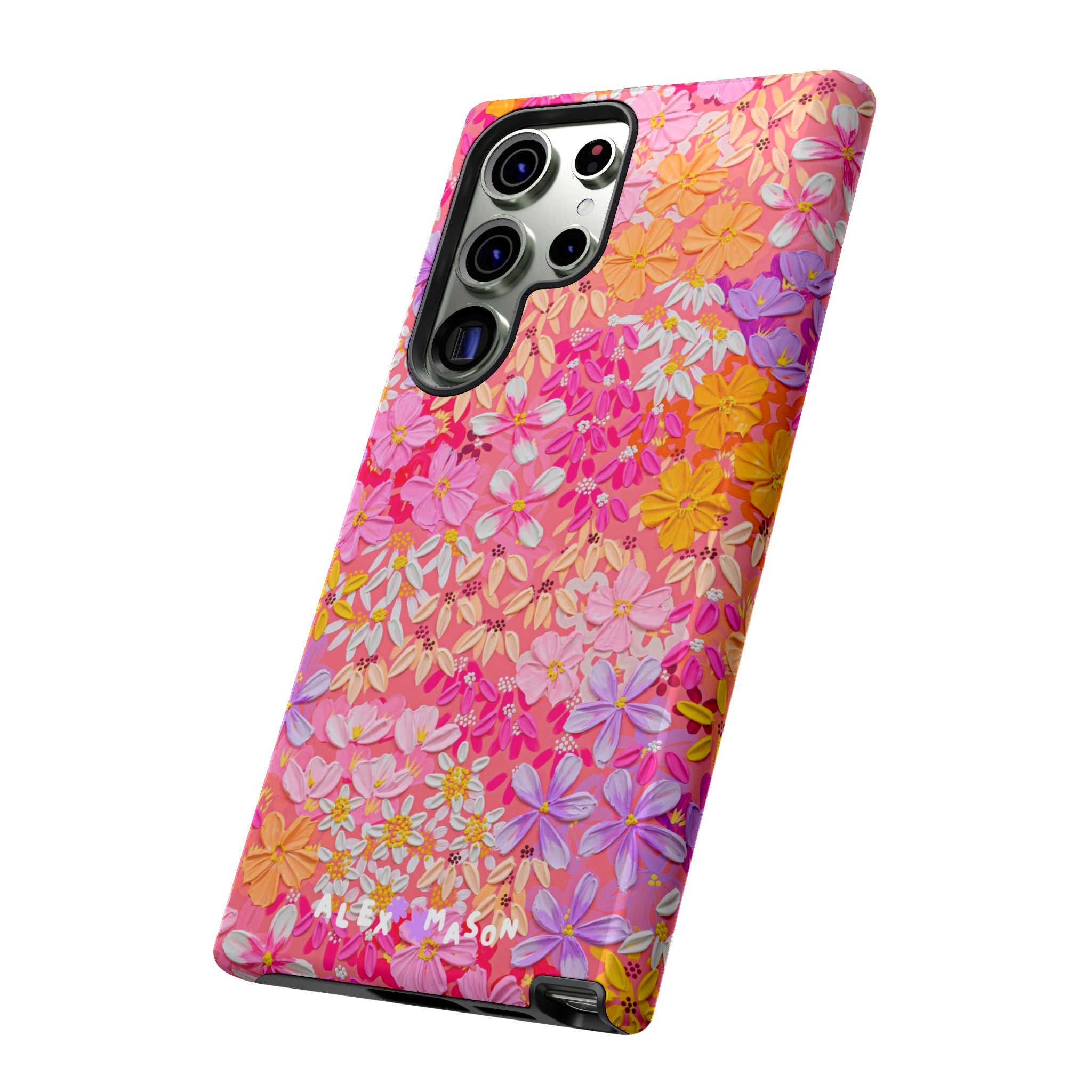 "Poppy & Daisy" Tough Phone Case (iPhone, Samsung, Google)