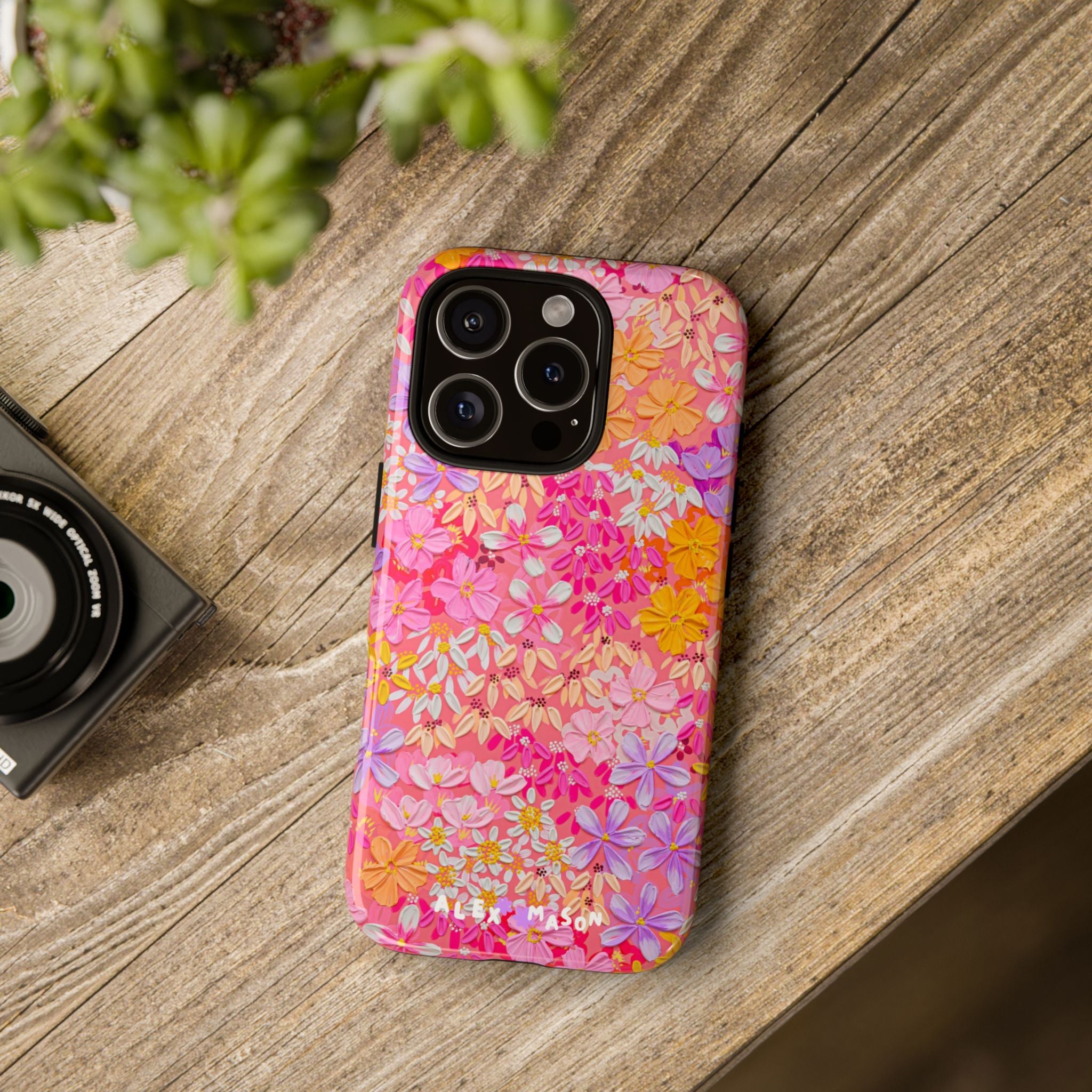 "Poppy & Daisy" Tough Phone Case (iPhone, Samsung, Google)