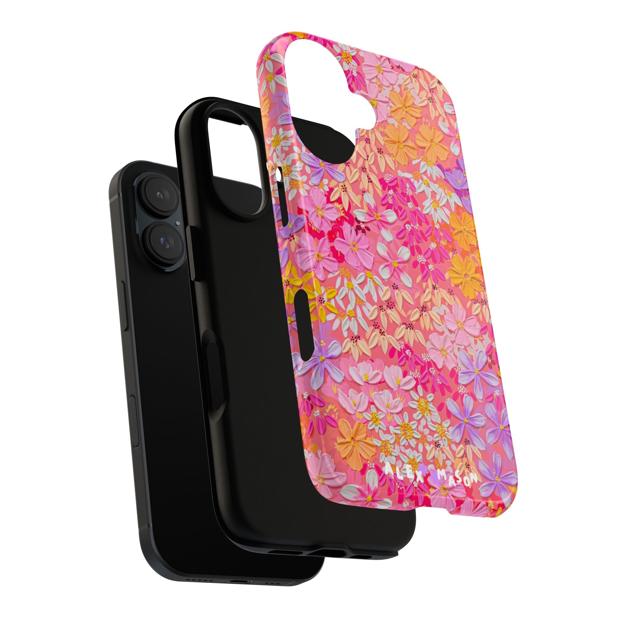 "Poppy & Daisy" Tough Phone Case (iPhone, Samsung, Google)