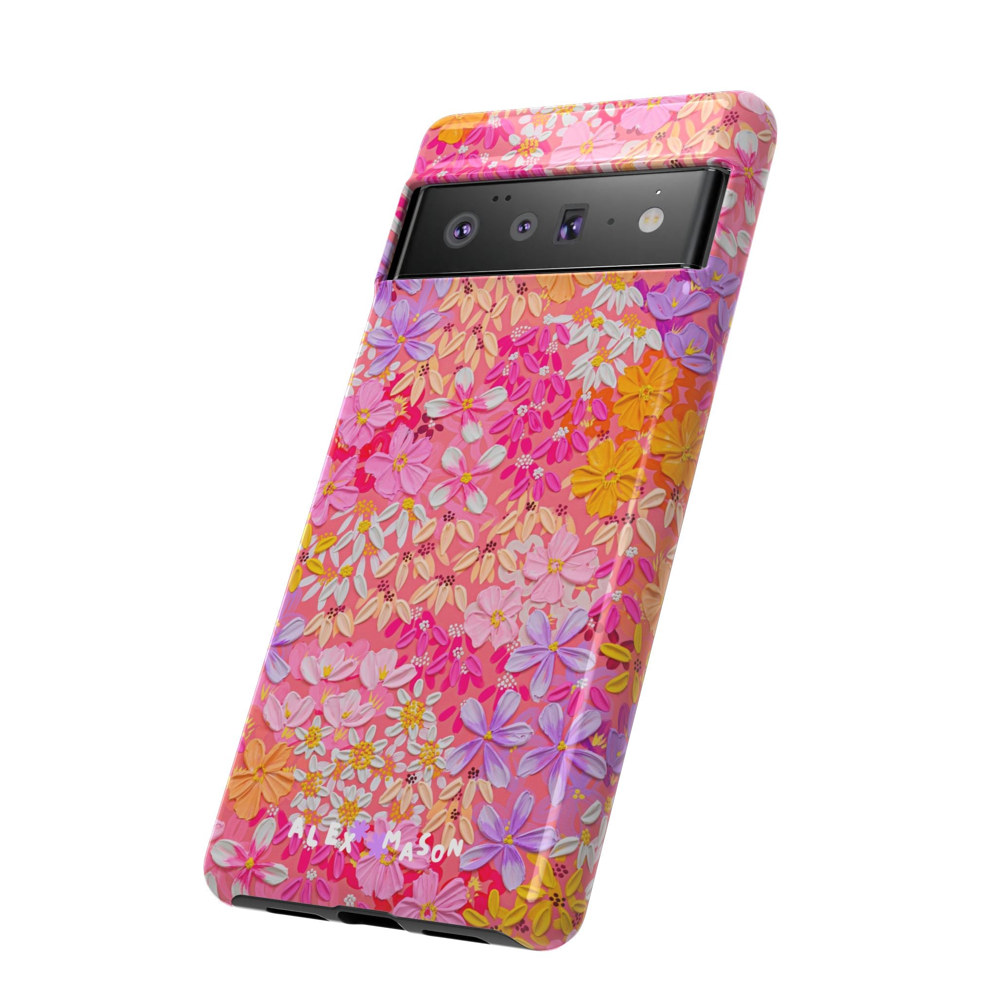 "Poppy & Daisy" Tough Phone Case (iPhone, Samsung, Google)