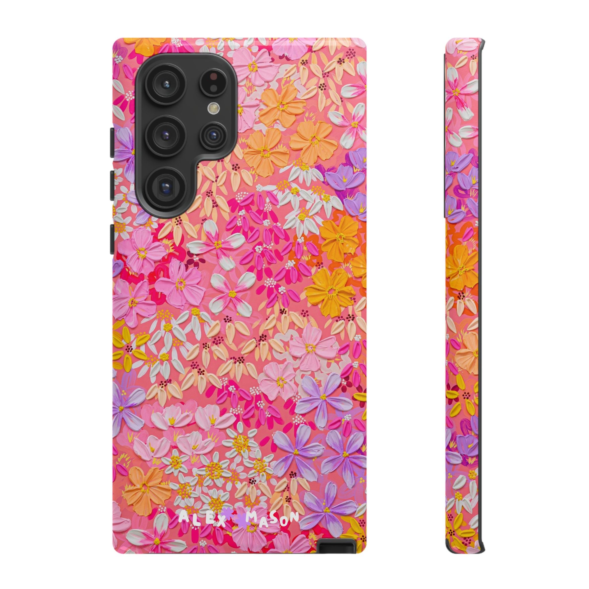 "Poppy & Daisy" Tough Phone Case (iPhone, Samsung, Google)