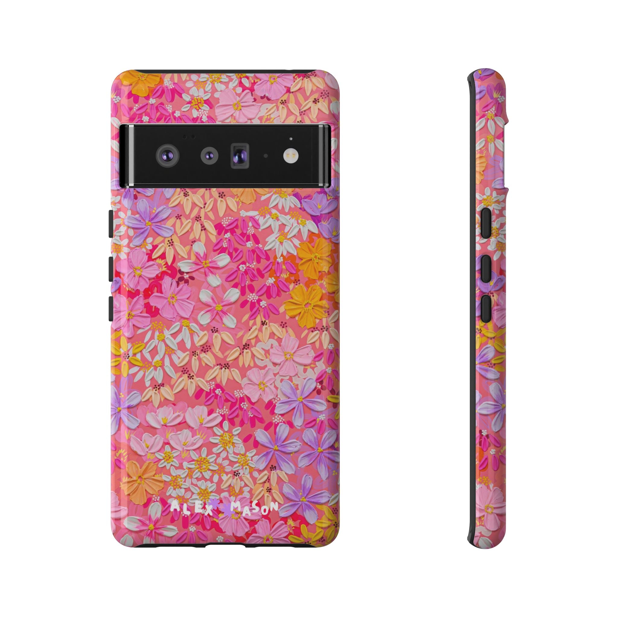 "Poppy & Daisy" Tough Phone Case (iPhone, Samsung, Google)
