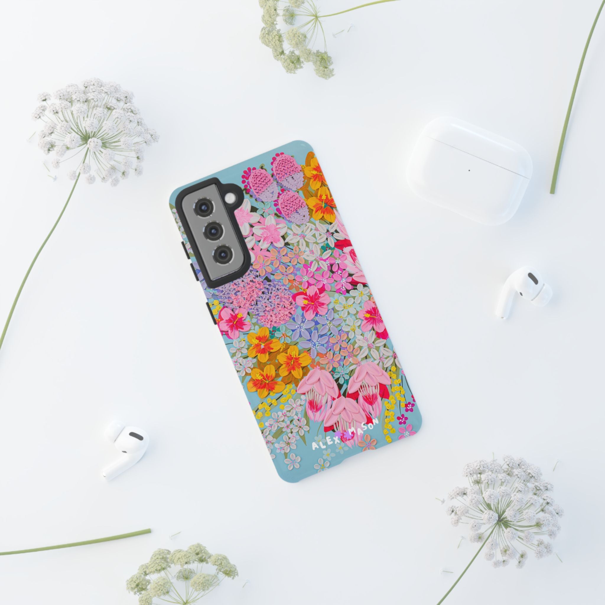"Peach Iced Tea" Tough Phone Case —  (iPhone, Samsung, Google)