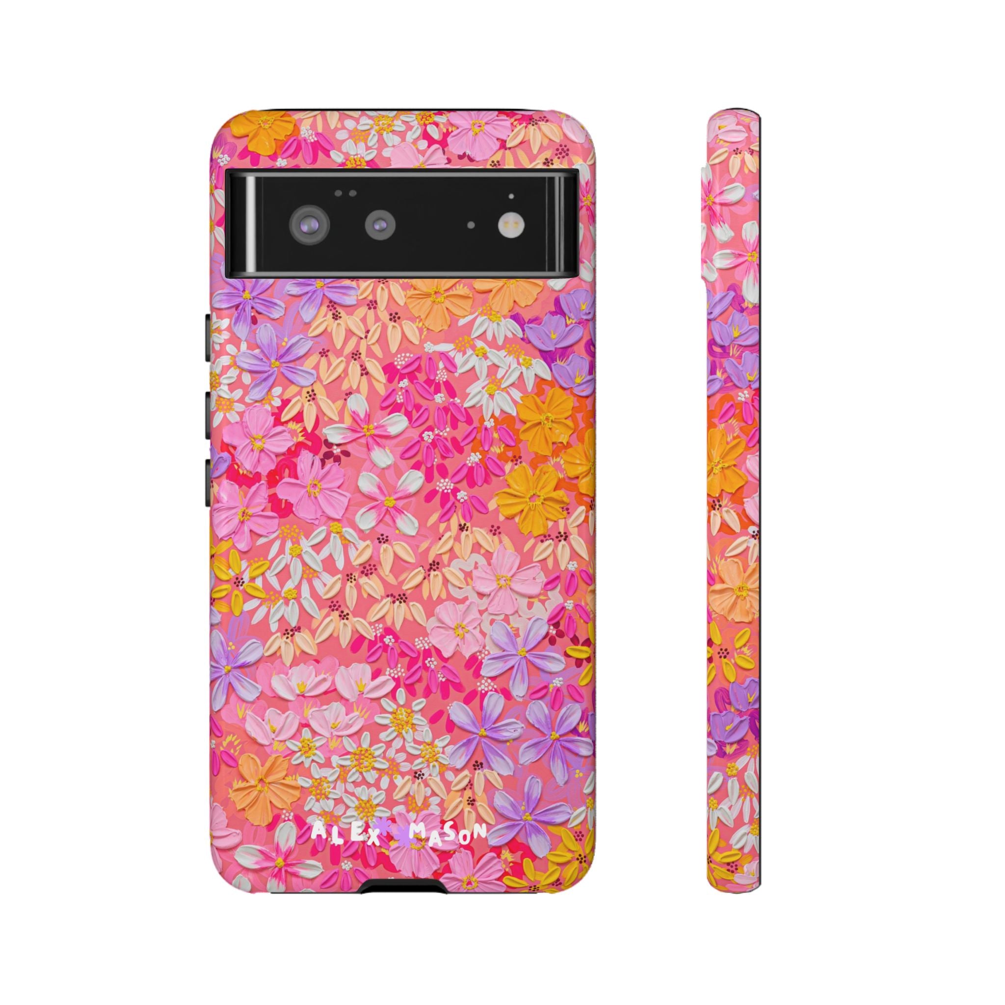 "Poppy & Daisy" Tough Phone Case (iPhone, Samsung, Google)