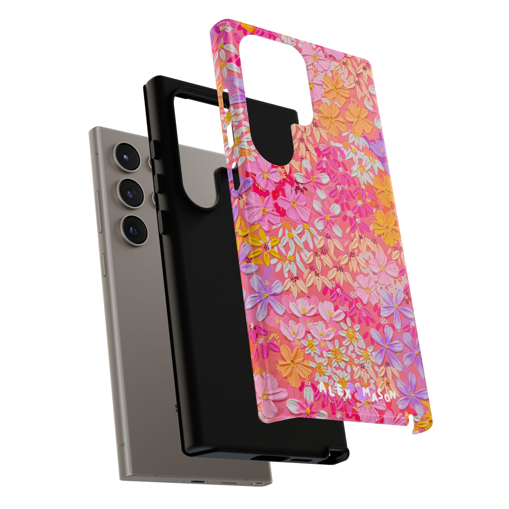 "Poppy & Daisy" Tough Phone Case (iPhone, Samsung, Google)