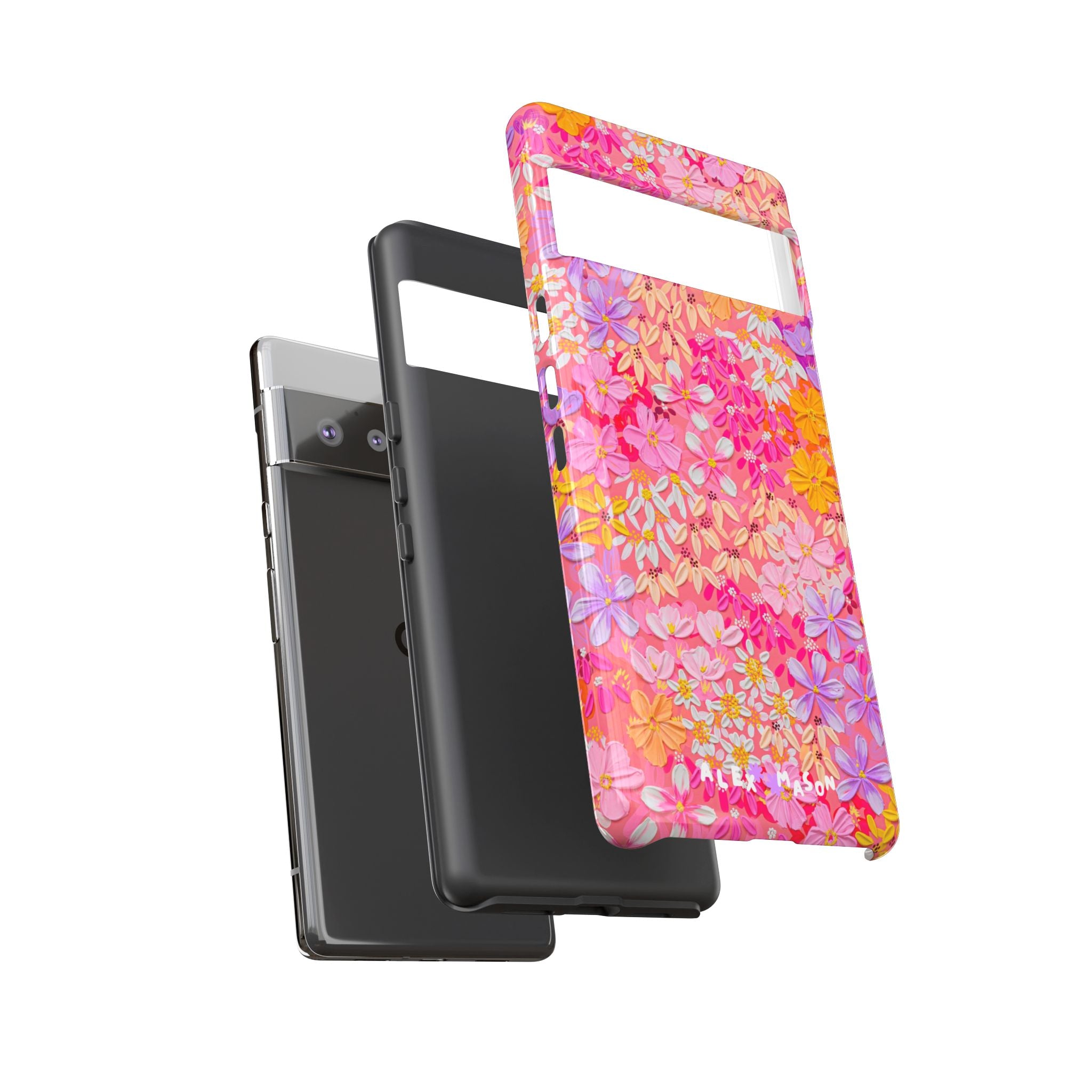 "Poppy & Daisy" Tough Phone Case (iPhone, Samsung, Google)