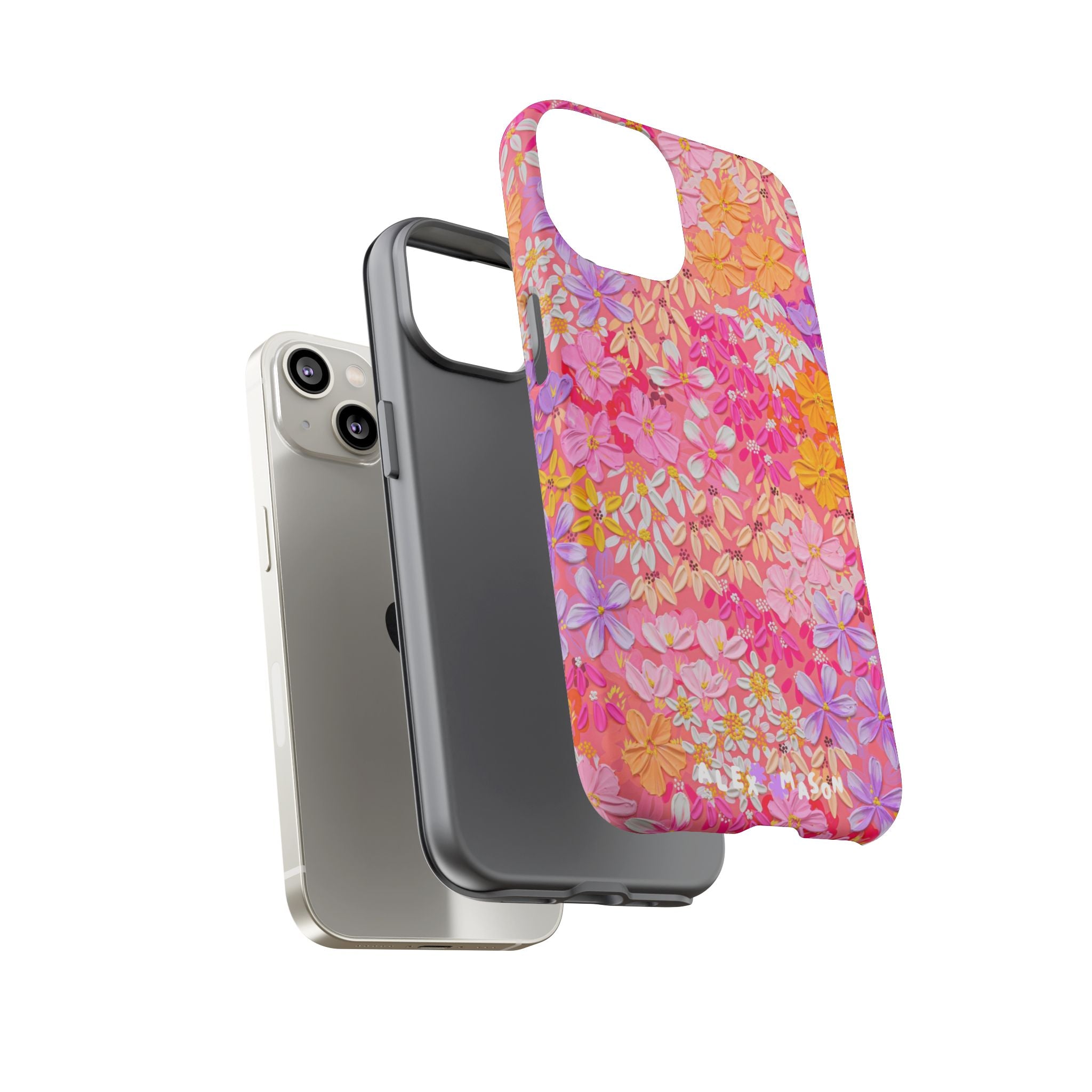 "Poppy & Daisy" Tough Phone Case (iPhone, Samsung, Google)