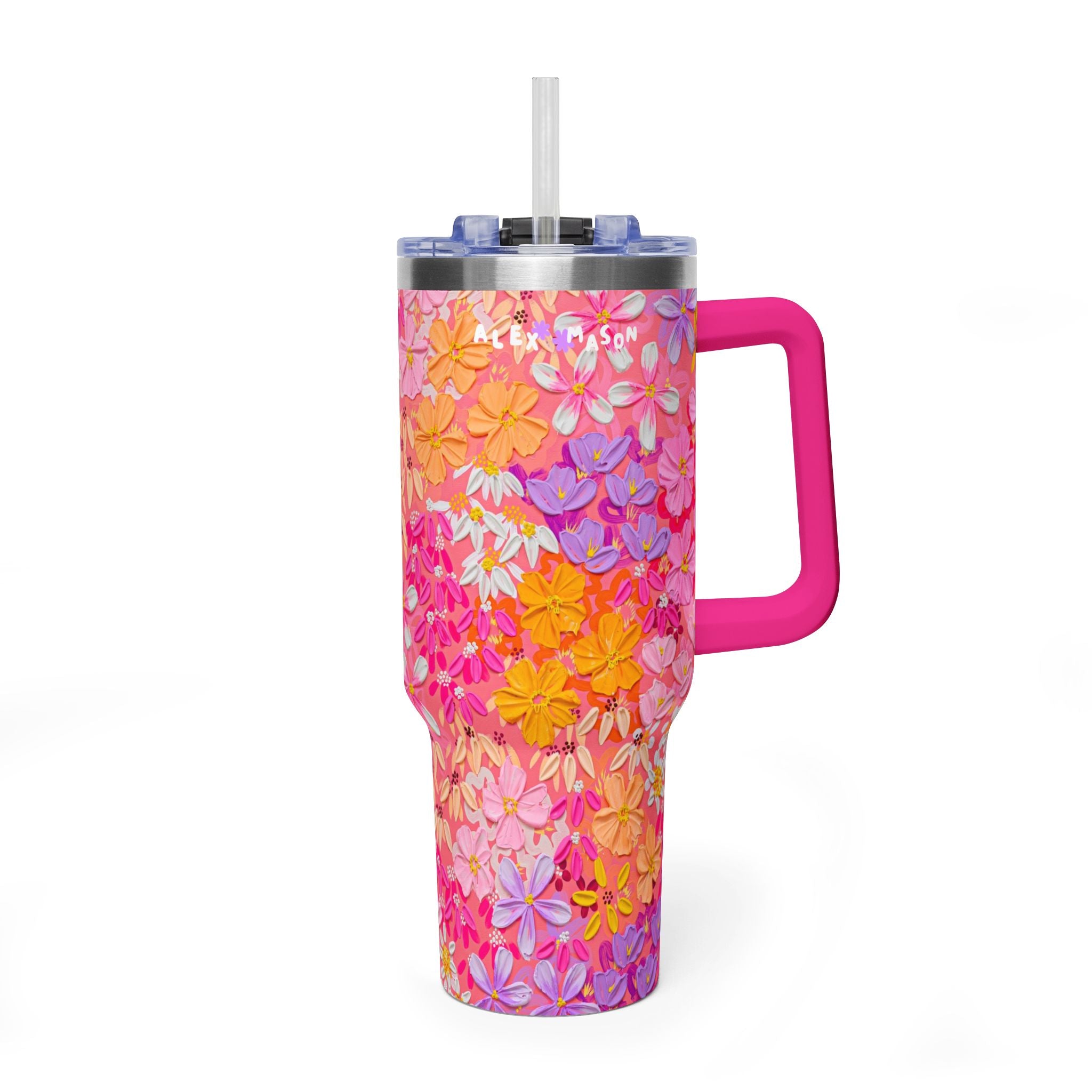 "Poppy & Daisy" 40oz Hydro Tumbler