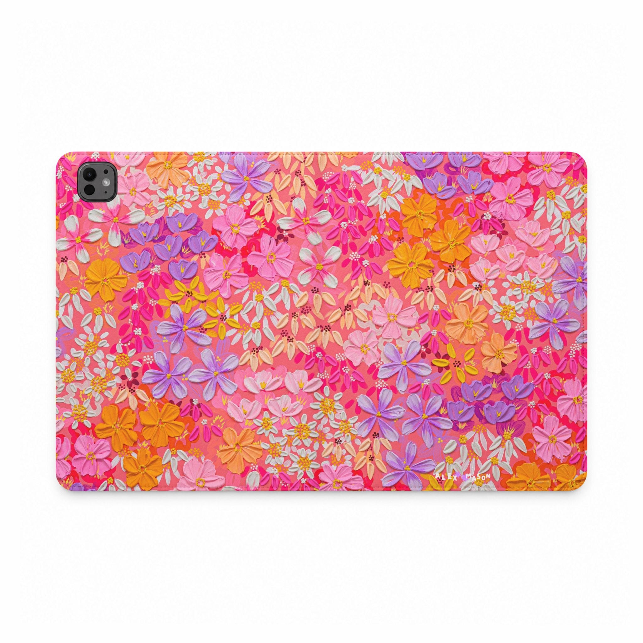 "Poppy & Daisy"— iPad Folio Case (Pro/Air/Mini)