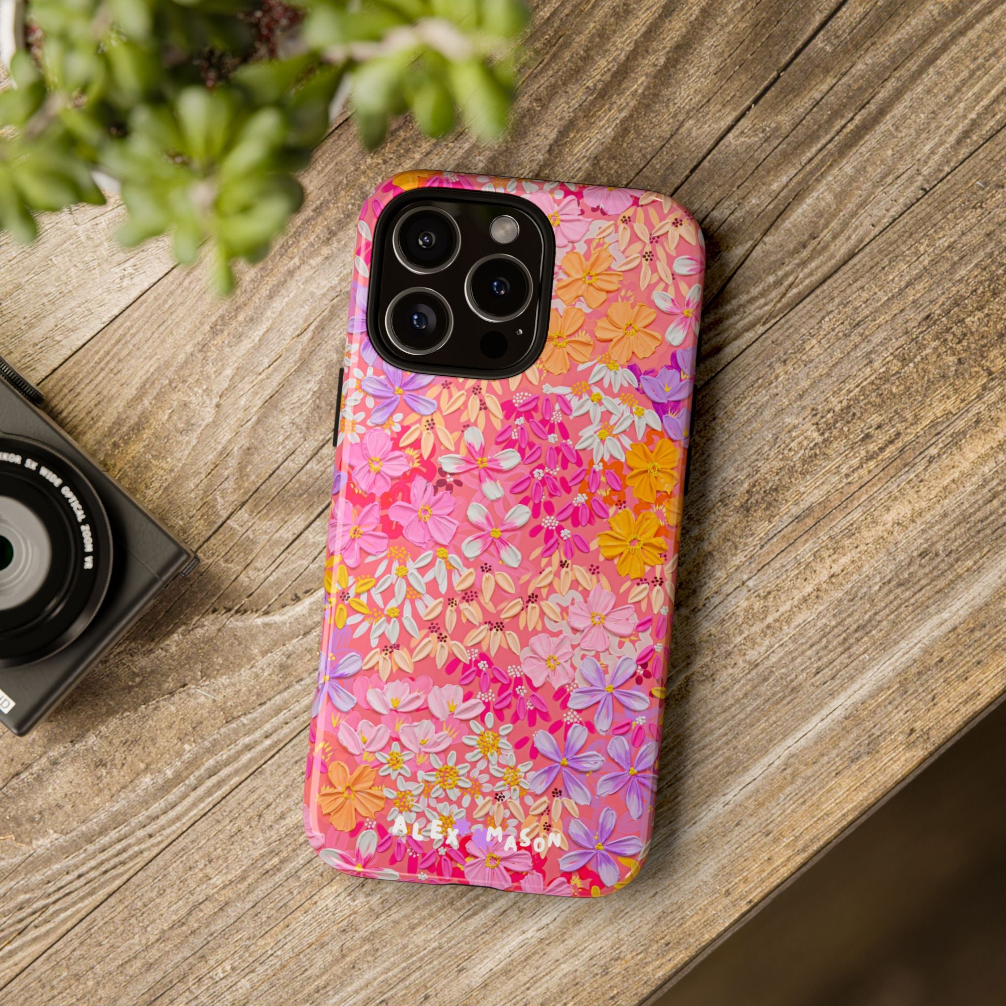 "Poppy & Daisy" Tough Phone Case (iPhone, Samsung, Google)