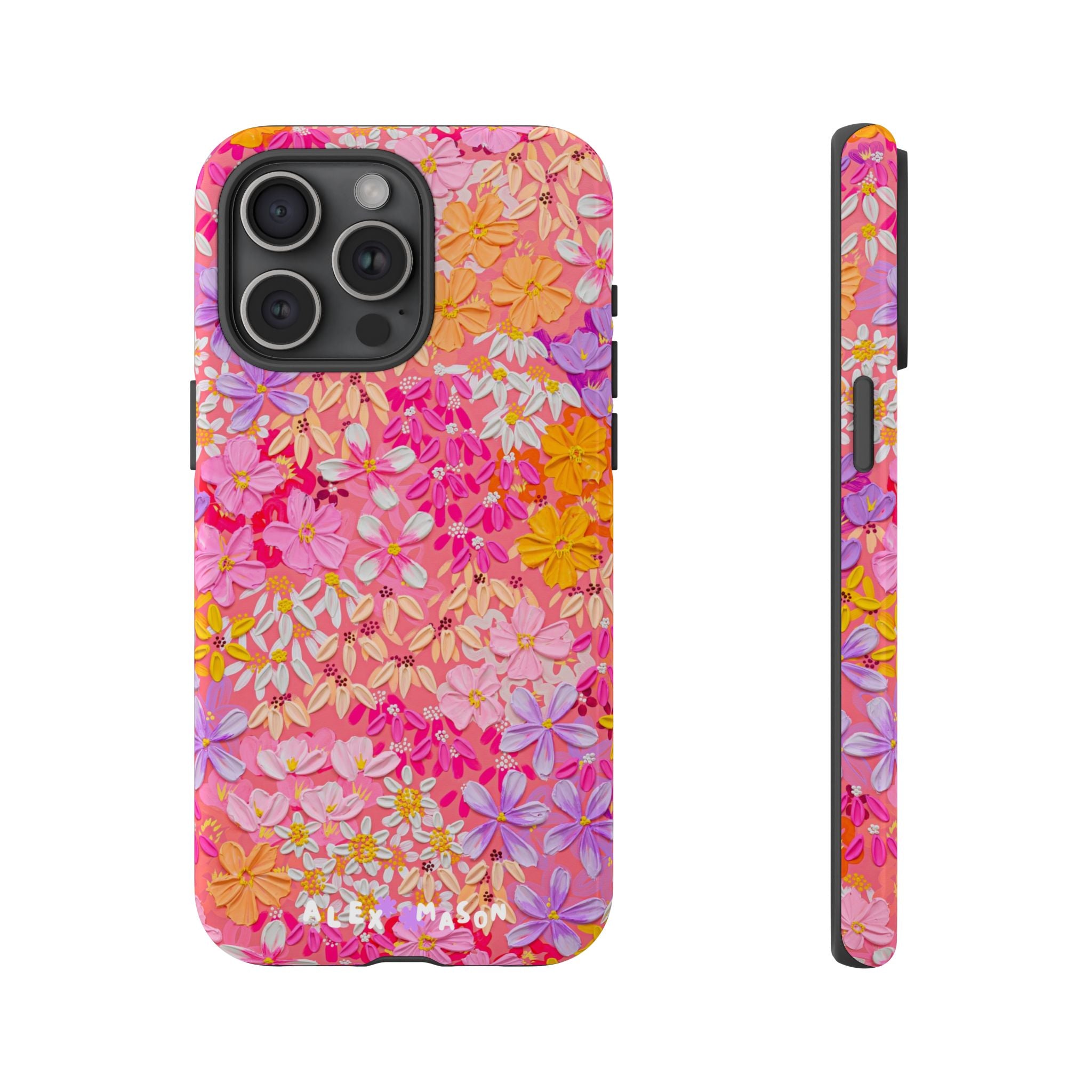 "Poppy & Daisy" Tough Phone Case (iPhone, Samsung, Google)