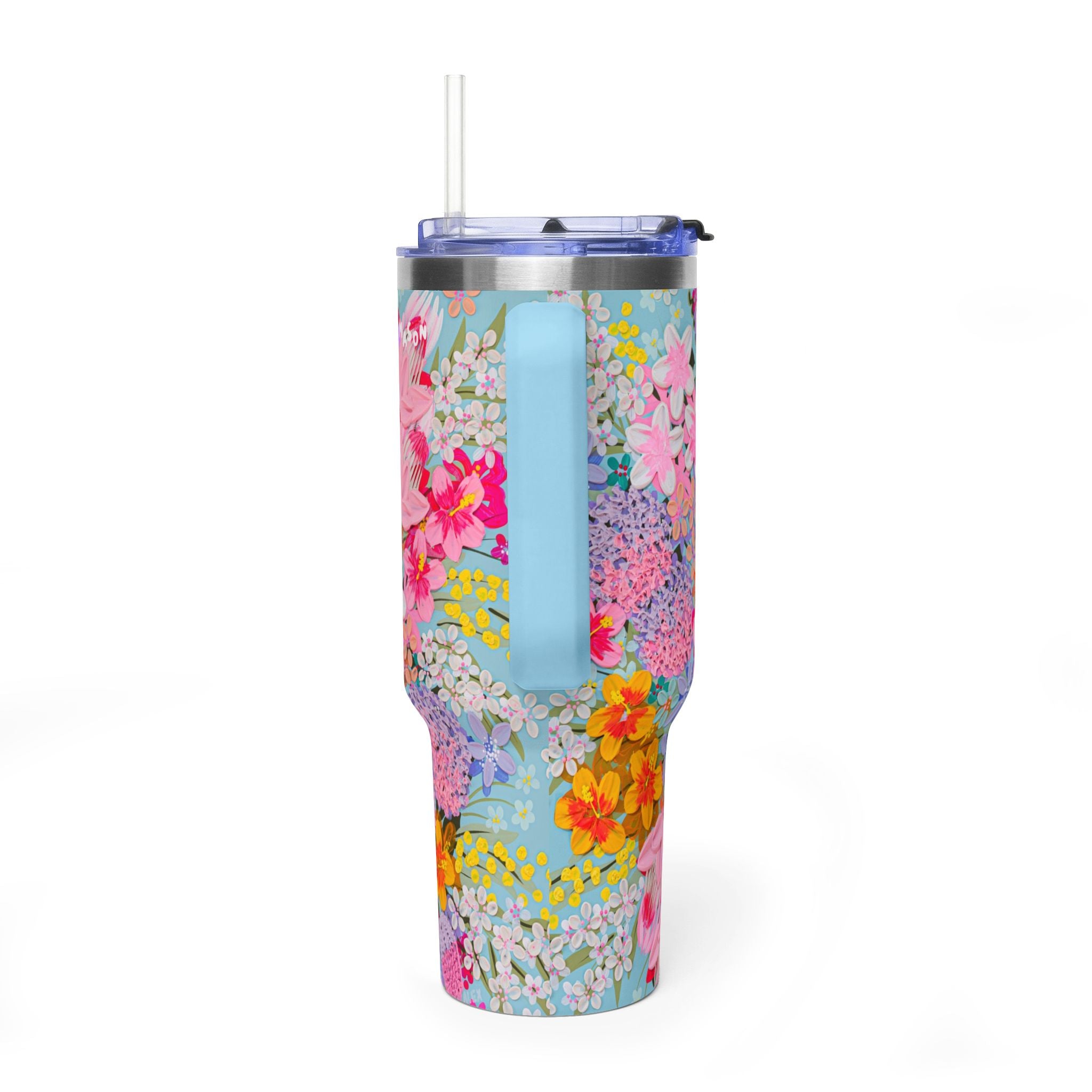 "Peach Iced Tea" 40oz Hydro Tumbler