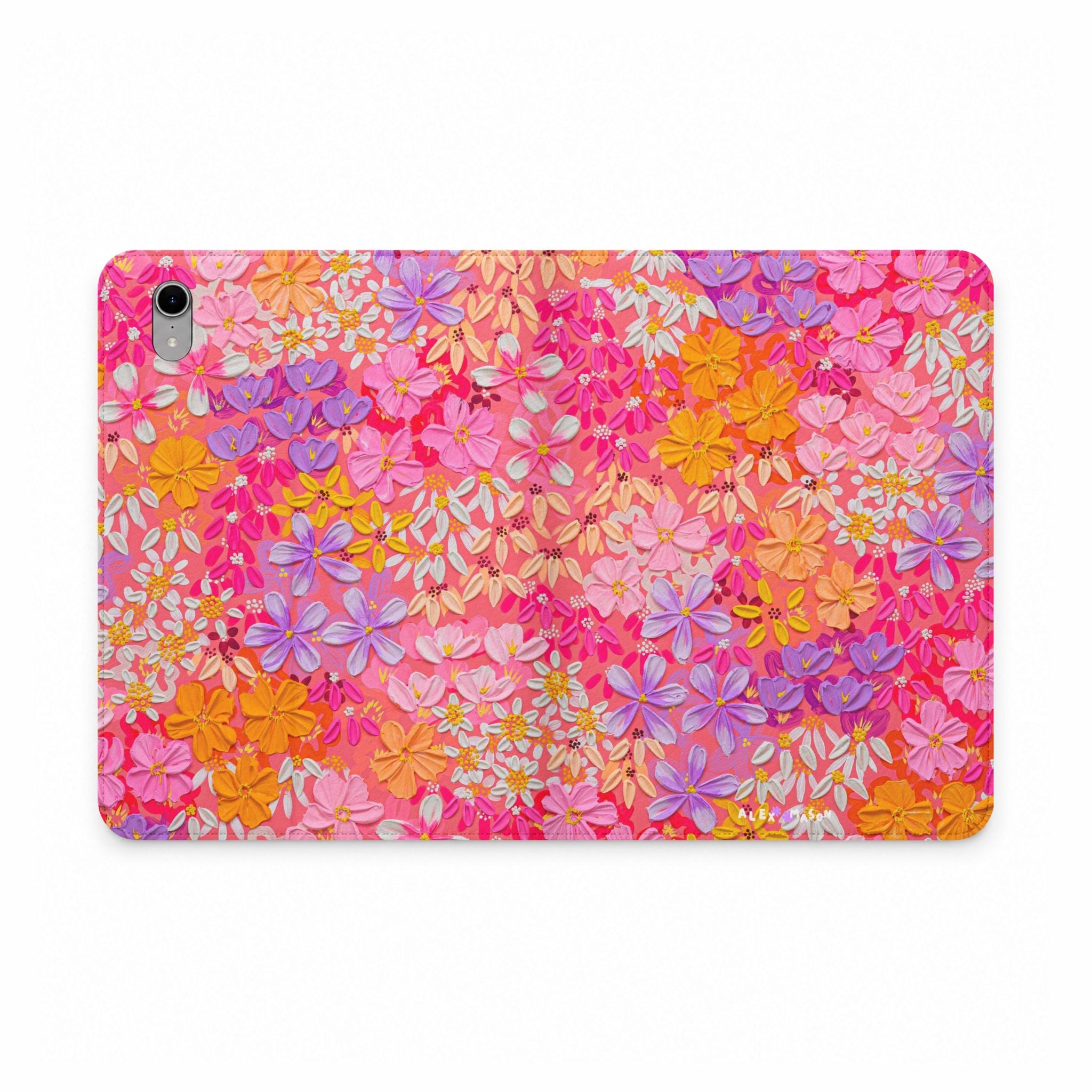 "Poppy & Daisy"— iPad Folio Case (Pro/Air/Mini)
