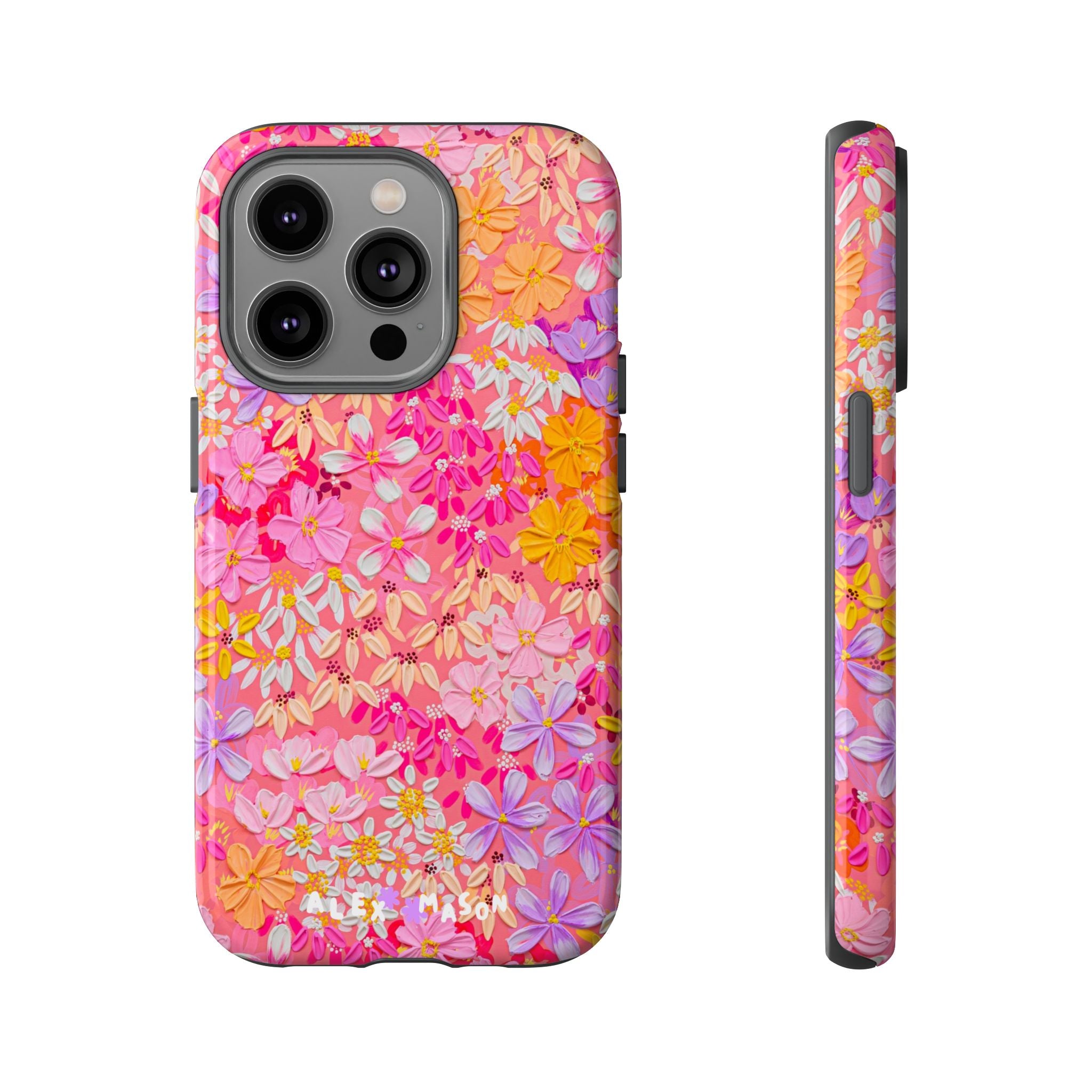 "Poppy & Daisy" Tough Phone Case (iPhone, Samsung, Google)