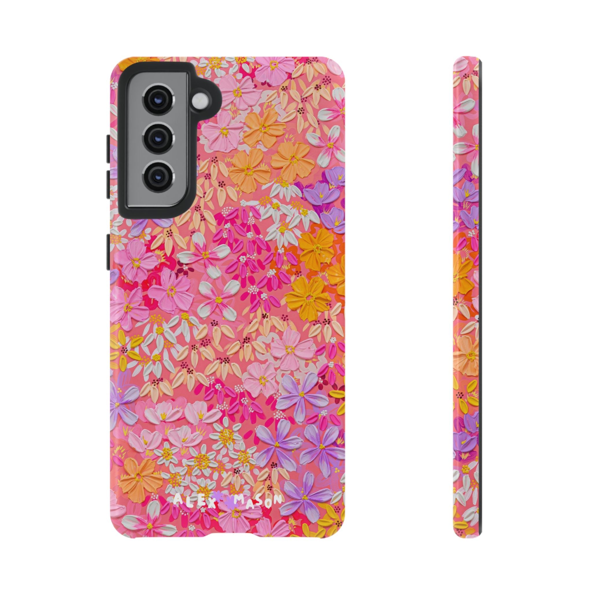 "Poppy & Daisy" Tough Phone Case (iPhone, Samsung, Google)