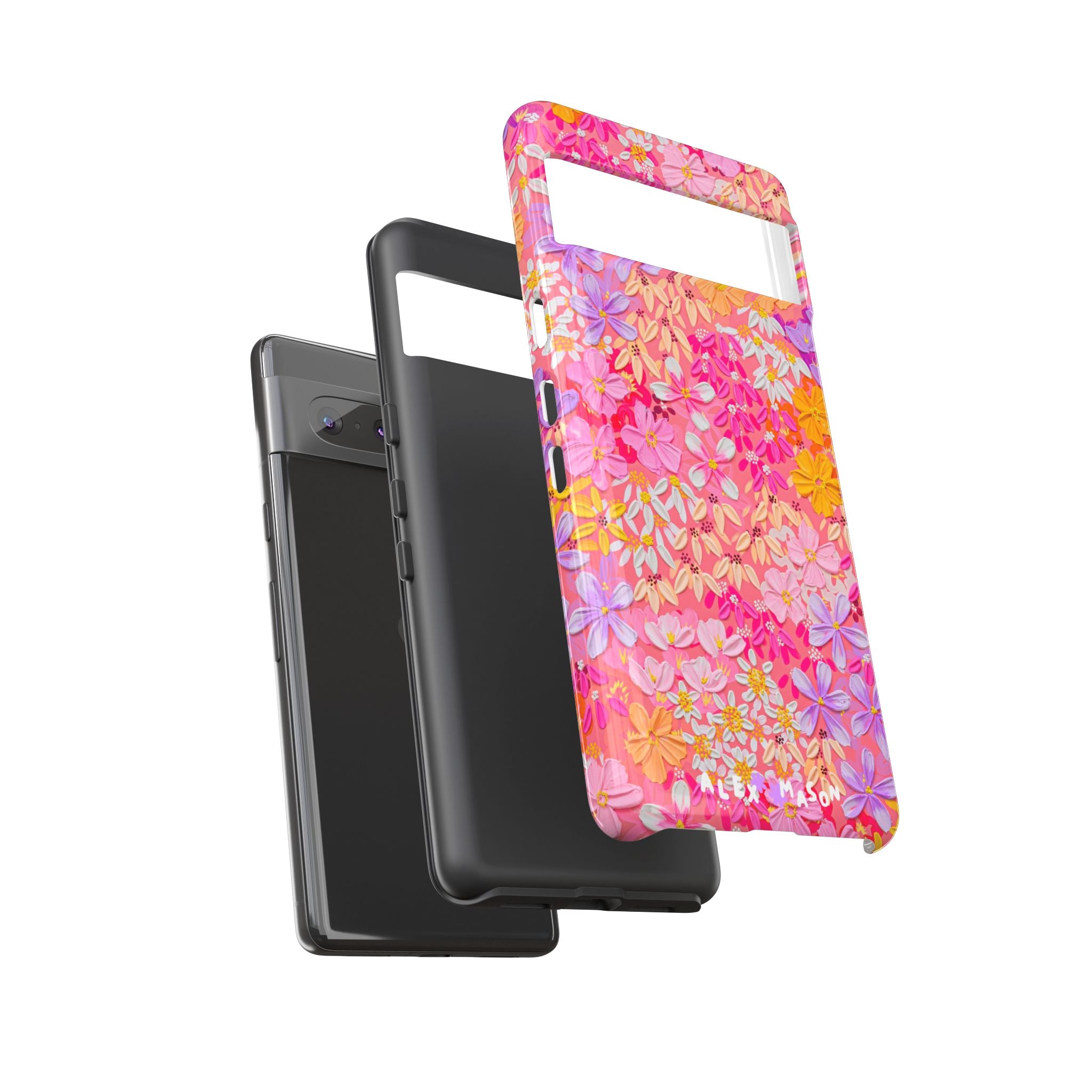 "Poppy & Daisy" Tough Phone Case (iPhone, Samsung, Google)