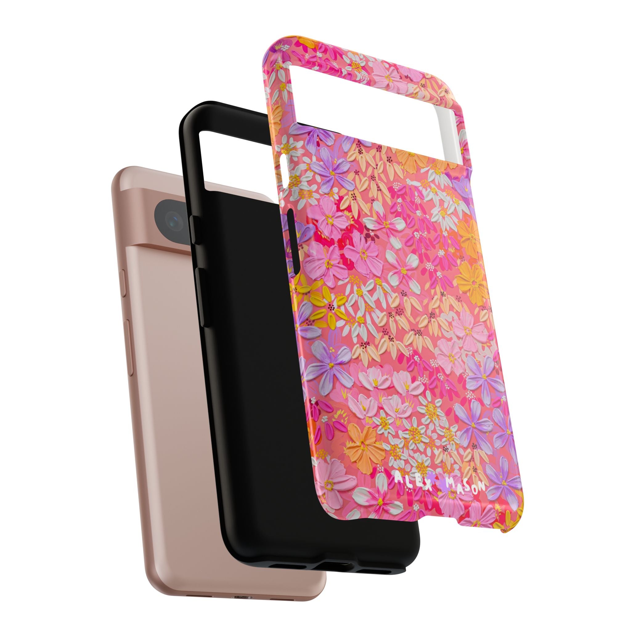 "Poppy & Daisy" Tough Phone Case (iPhone, Samsung, Google)