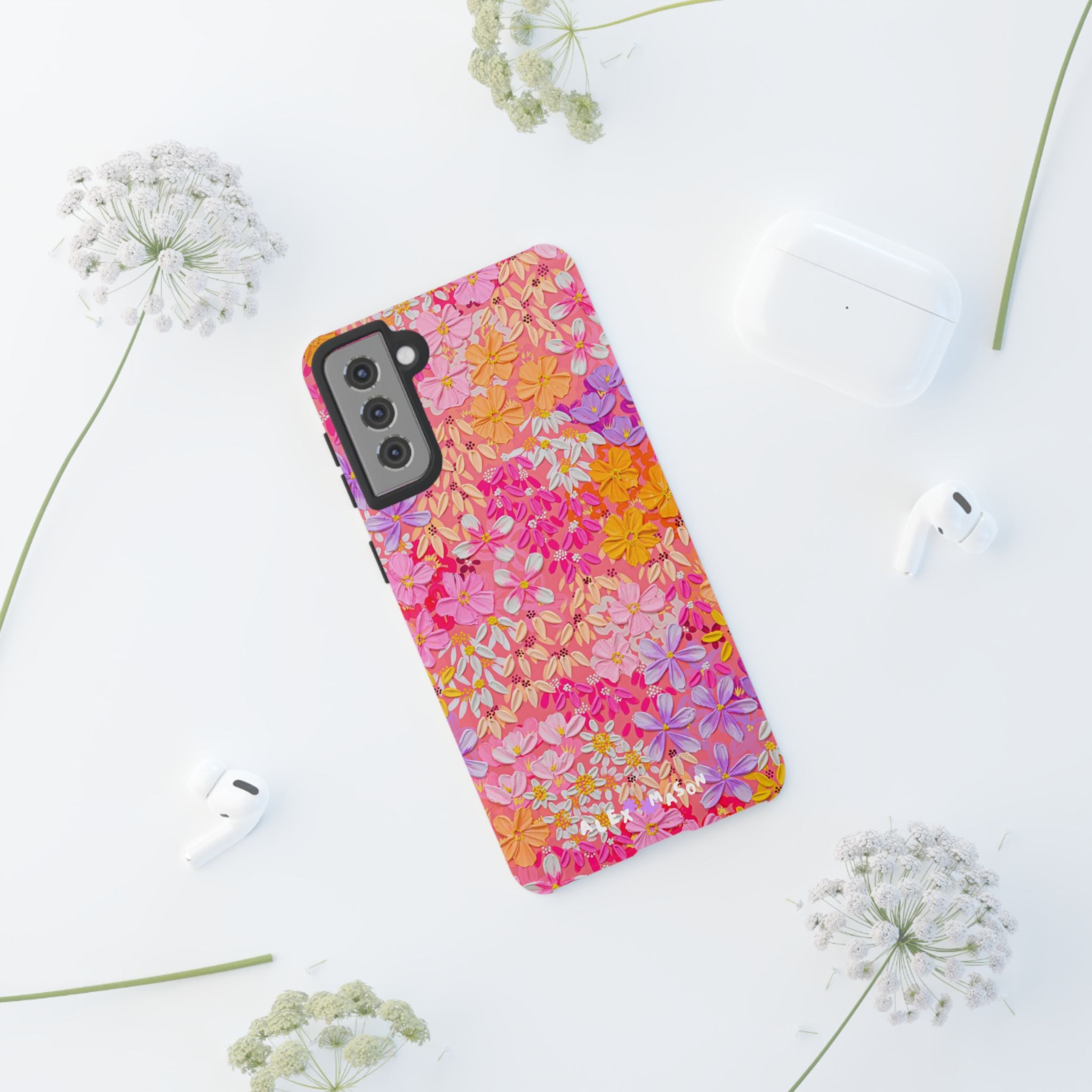 "Poppy & Daisy" Tough Phone Case (iPhone, Samsung, Google)