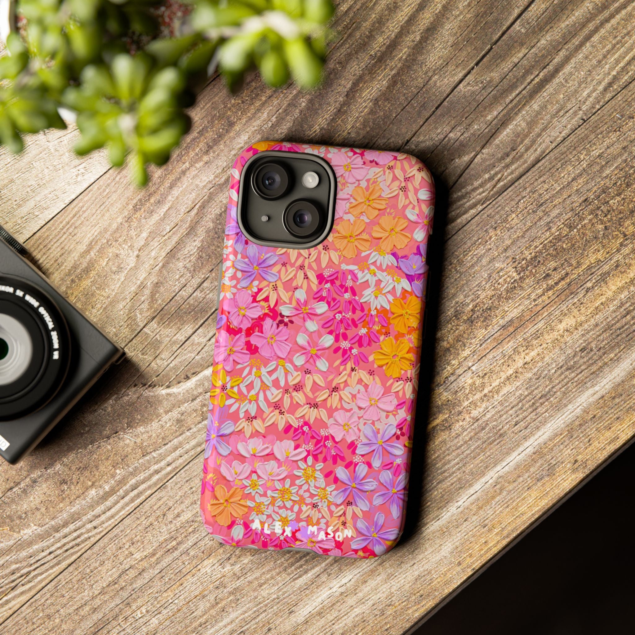 "Poppy & Daisy" Tough Phone Case (iPhone, Samsung, Google)
