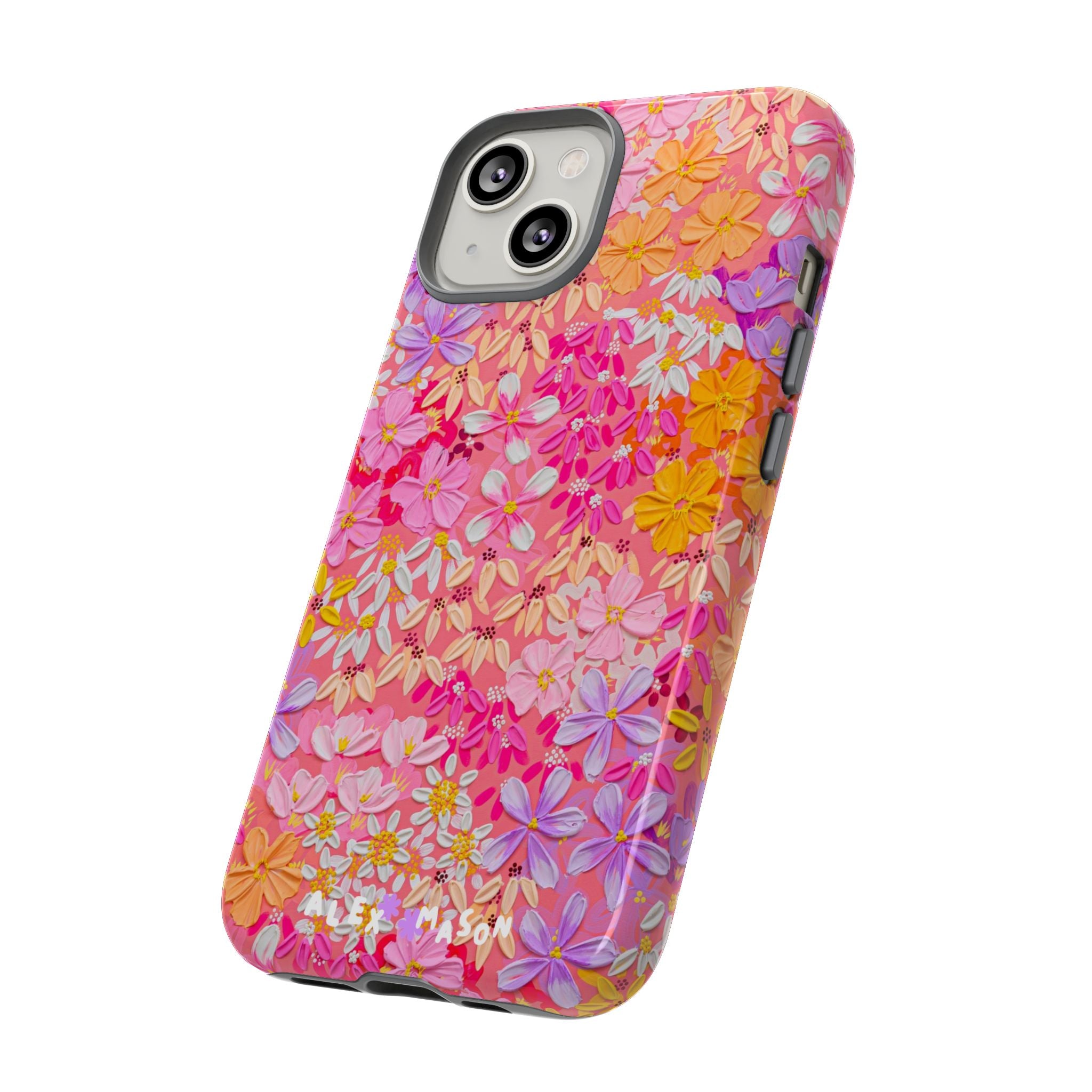 "Poppy & Daisy" Tough Phone Case (iPhone, Samsung, Google)