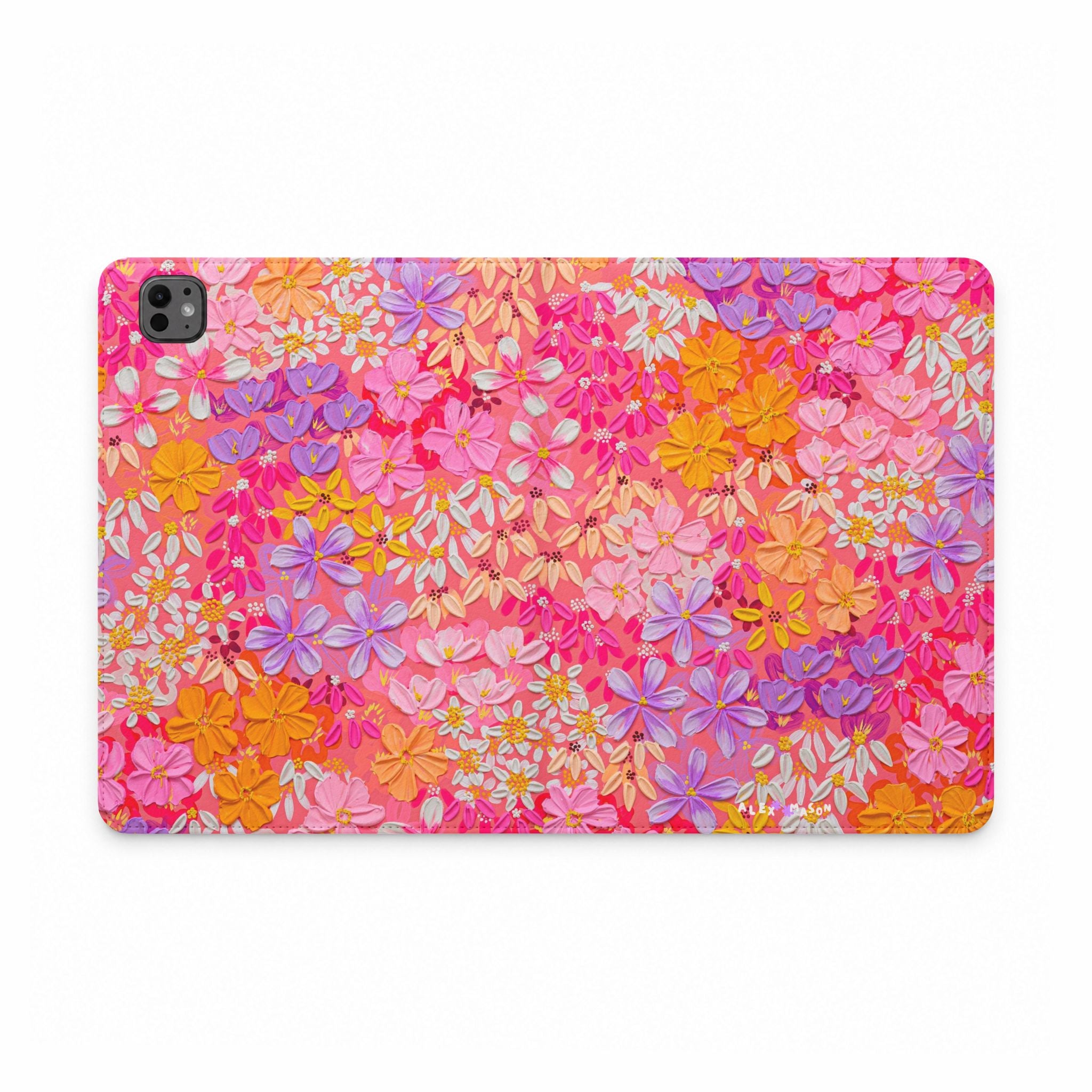 "Poppy & Daisy"— iPad Folio Case (Pro/Air/Mini)