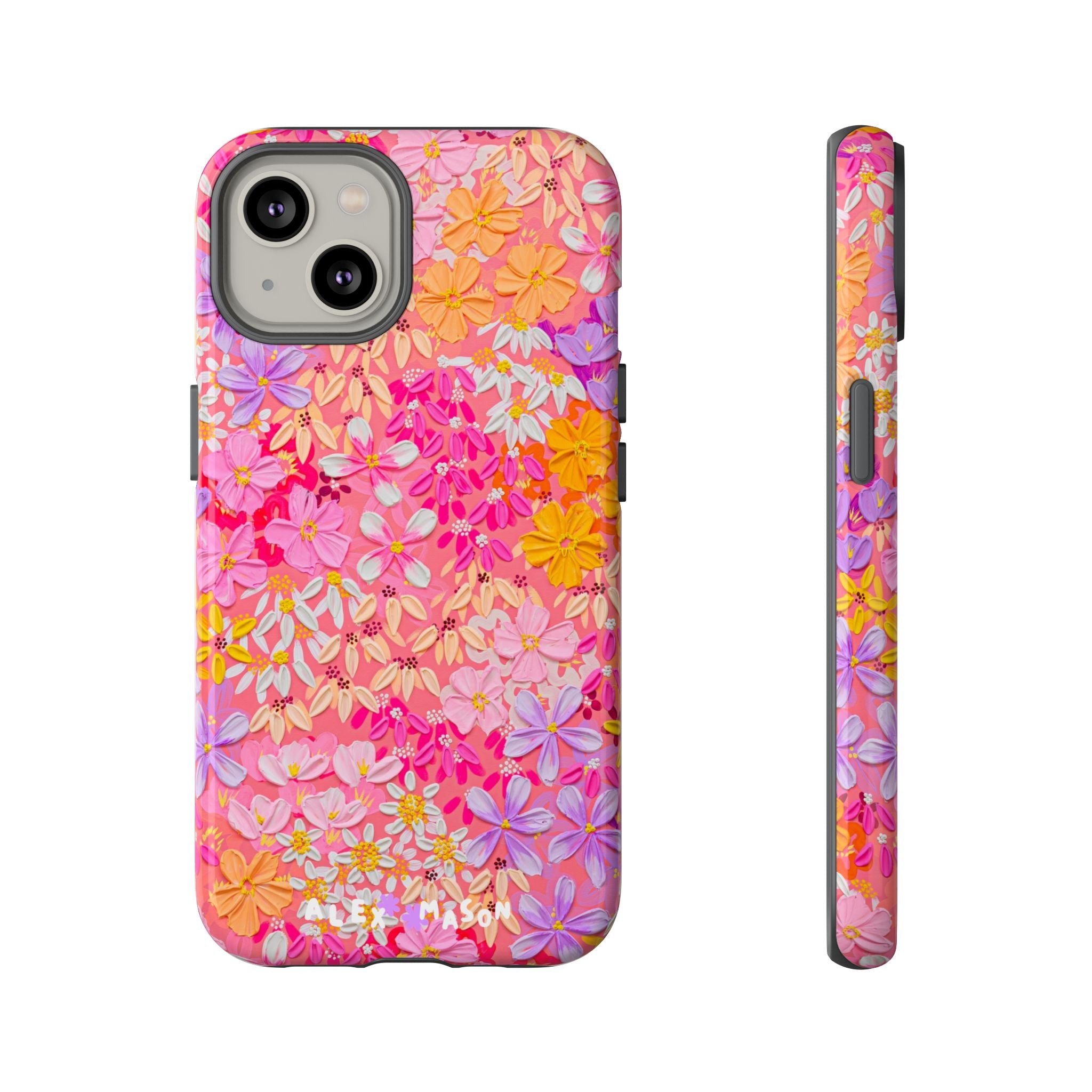 "Poppy & Daisy" Tough Phone Case (iPhone, Samsung, Google)
