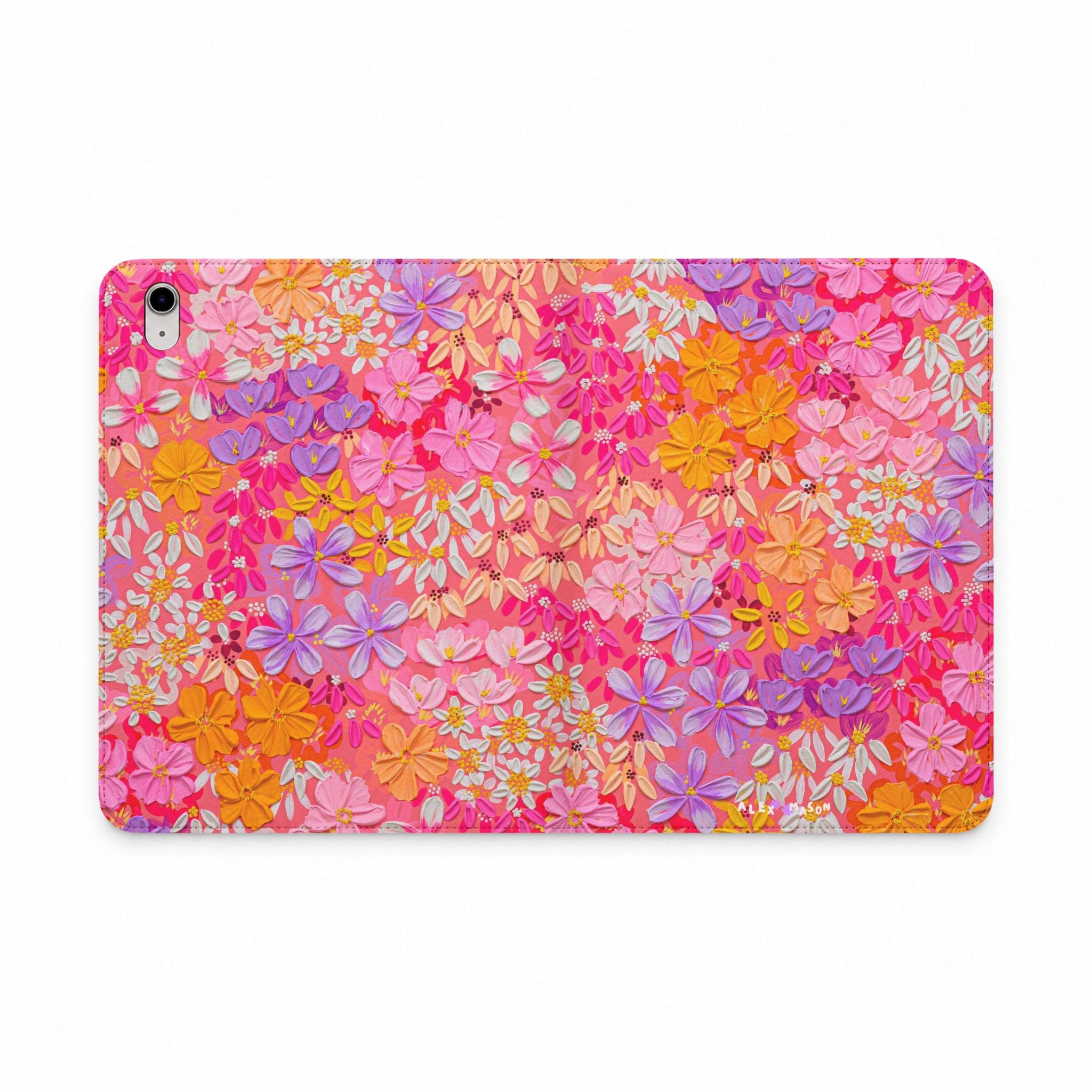 "Poppy & Daisy"— iPad Folio Case (Pro/Air/Mini)