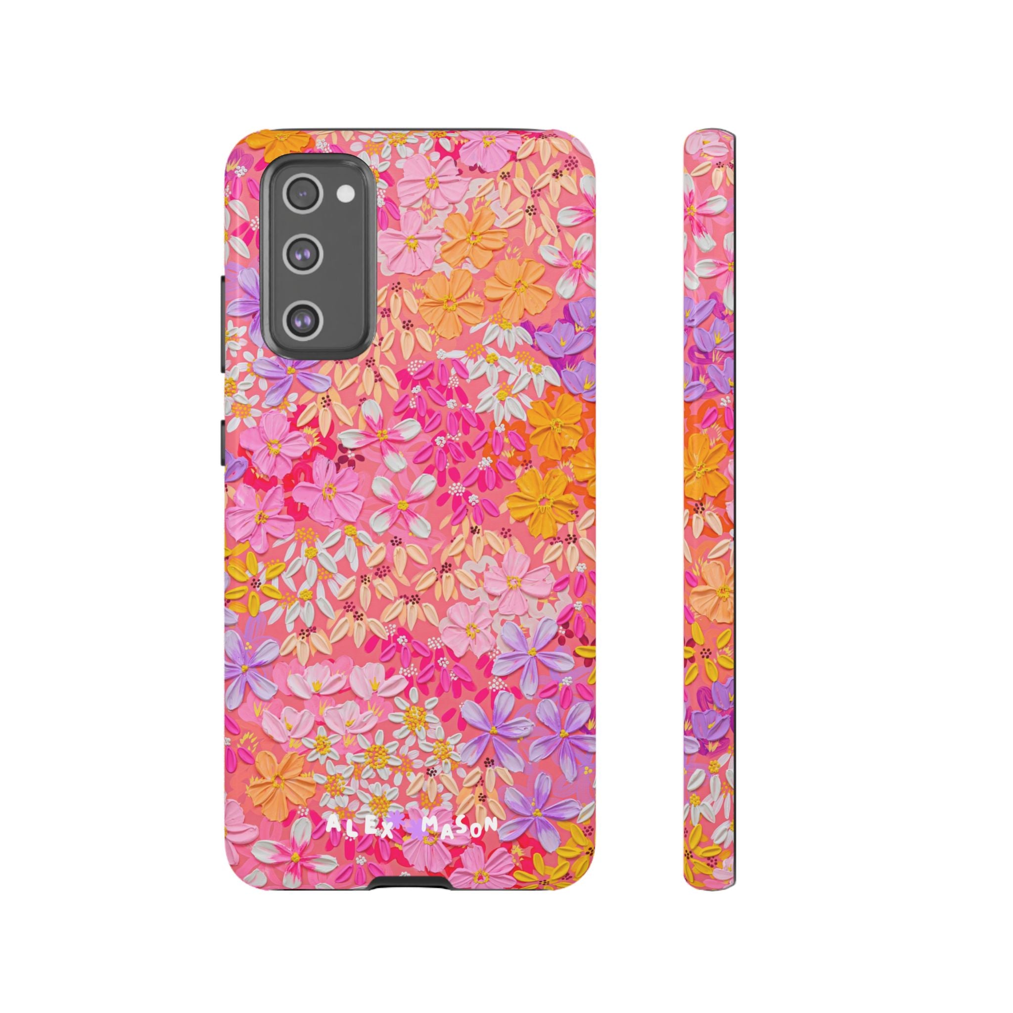 "Poppy & Daisy" Tough Phone Case (iPhone, Samsung, Google)