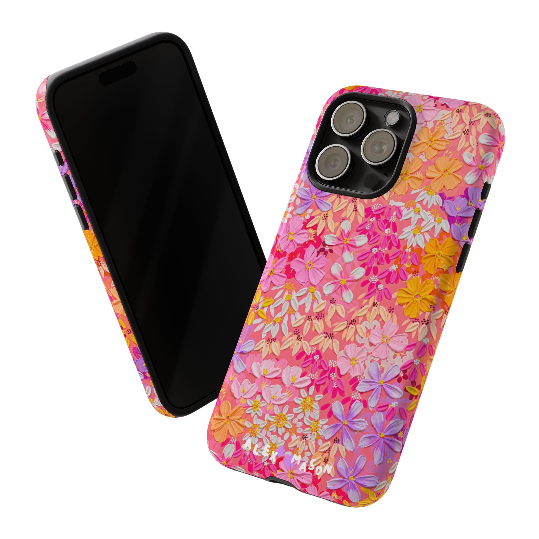"Poppy & Daisy" Tough Phone Case (iPhone, Samsung, Google)