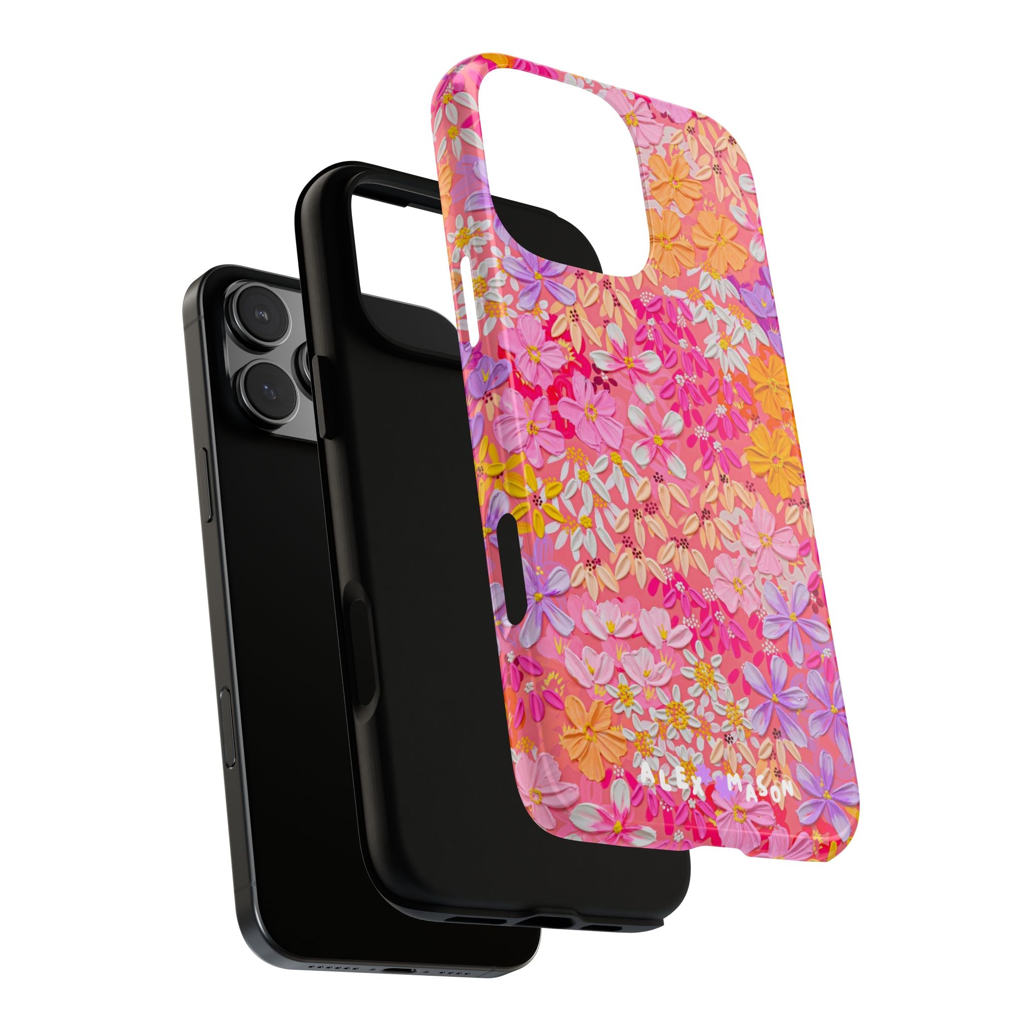 "Poppy & Daisy" Tough Phone Case (iPhone, Samsung, Google)