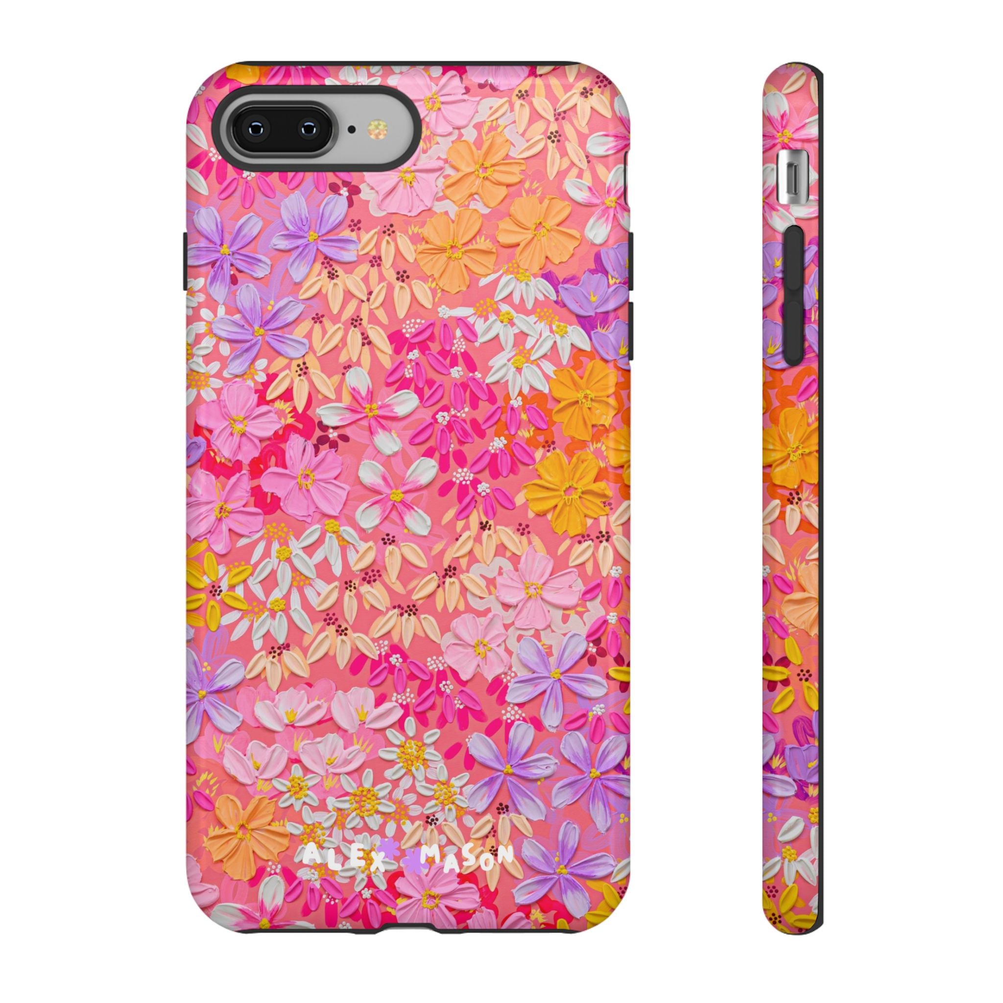 "Poppy & Daisy" Tough Phone Case (iPhone, Samsung, Google)