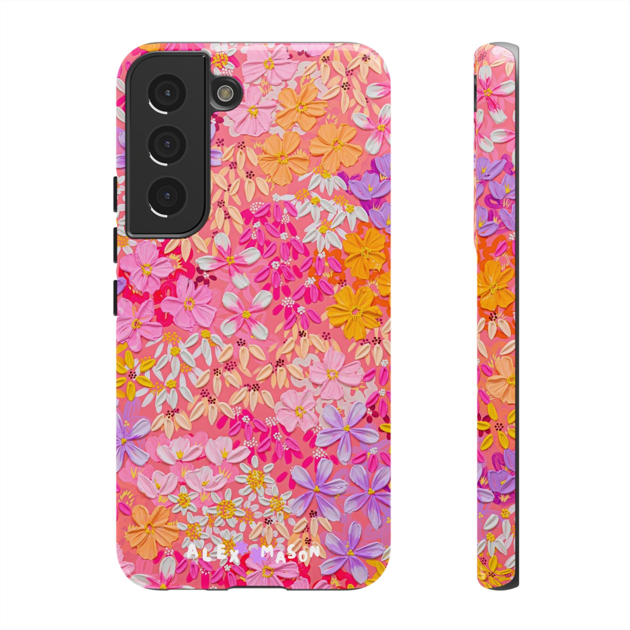 "Poppy & Daisy" Tough Phone Case (iPhone, Samsung, Google)