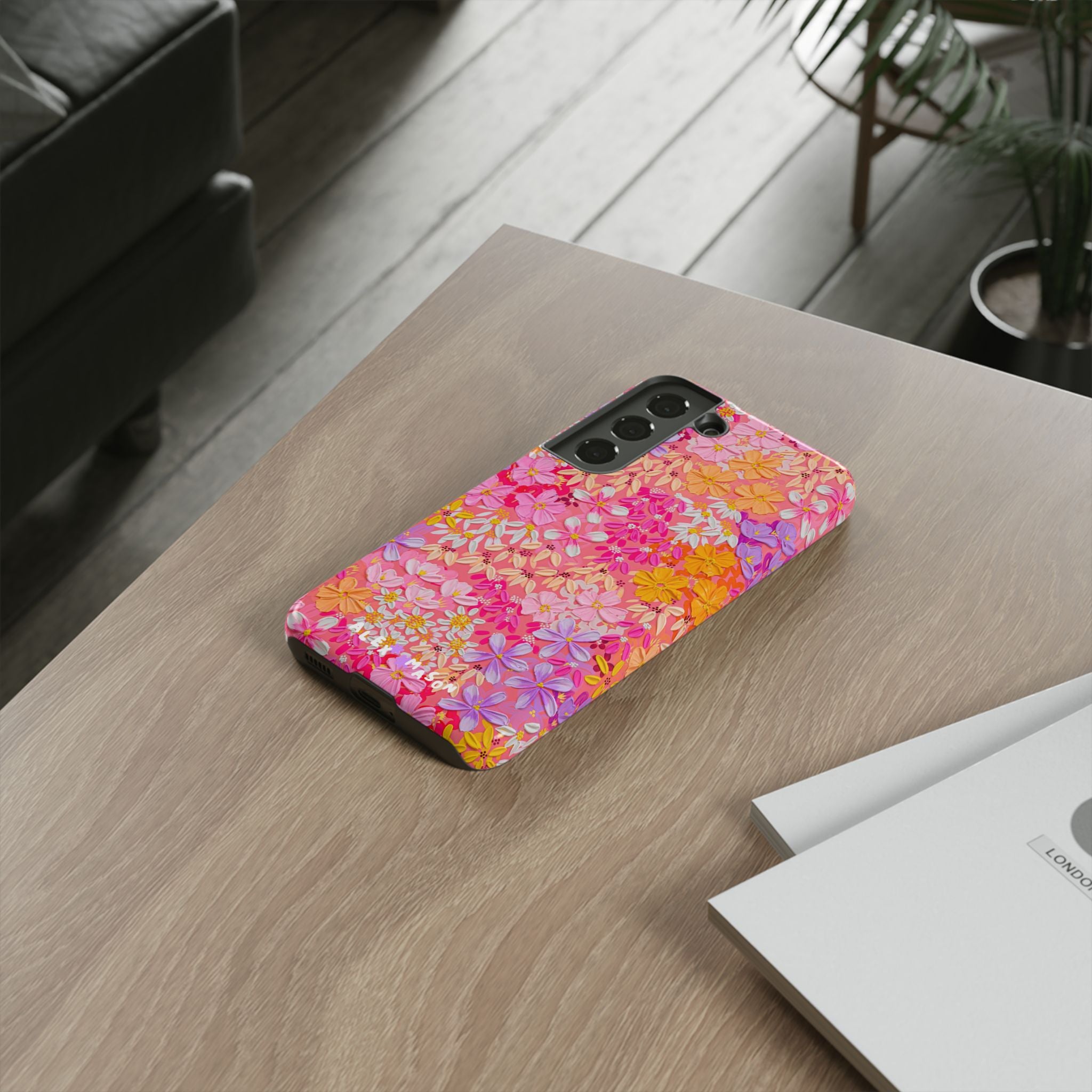 "Poppy & Daisy" Tough Phone Case (iPhone, Samsung, Google)