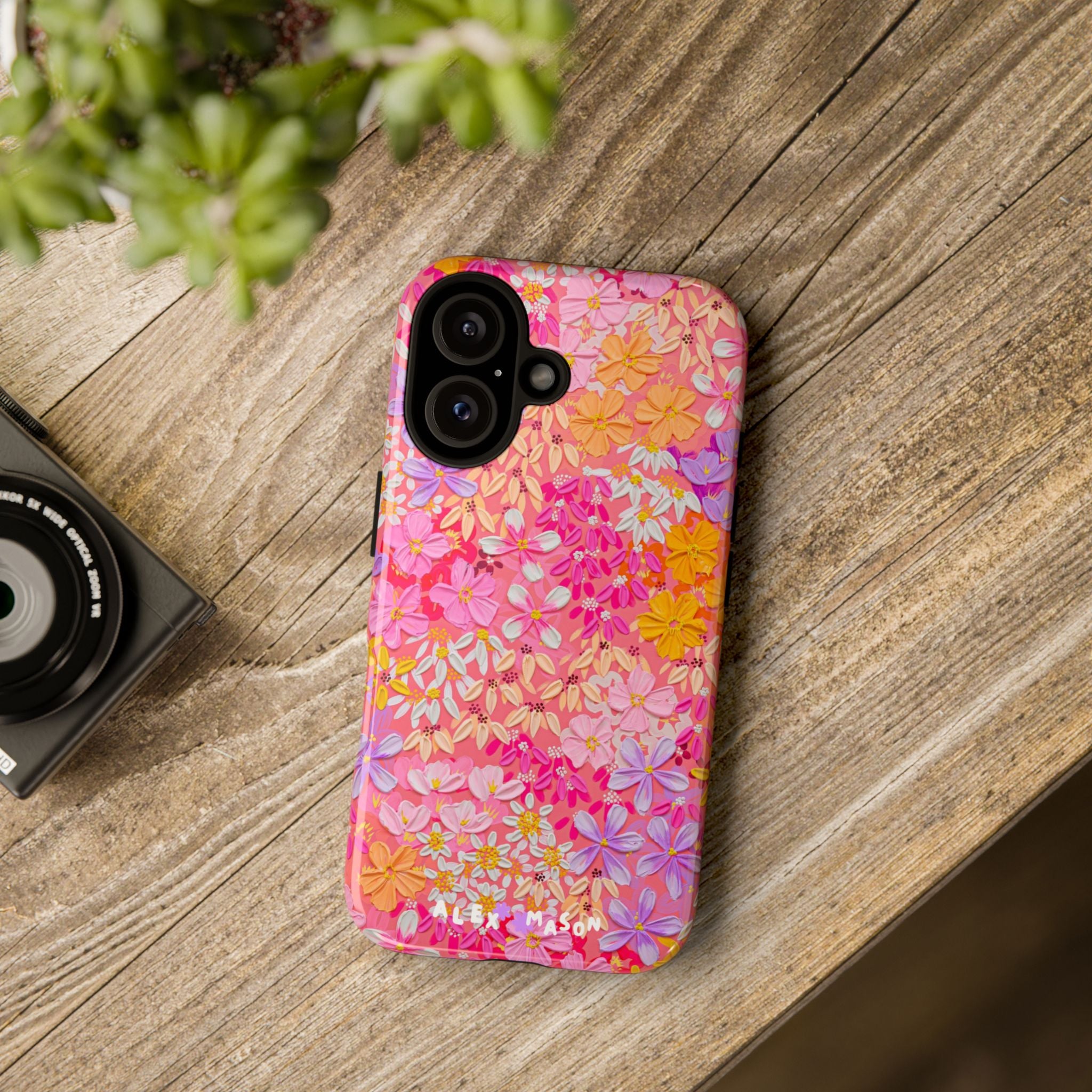"Poppy & Daisy" Tough Phone Case (iPhone, Samsung, Google)