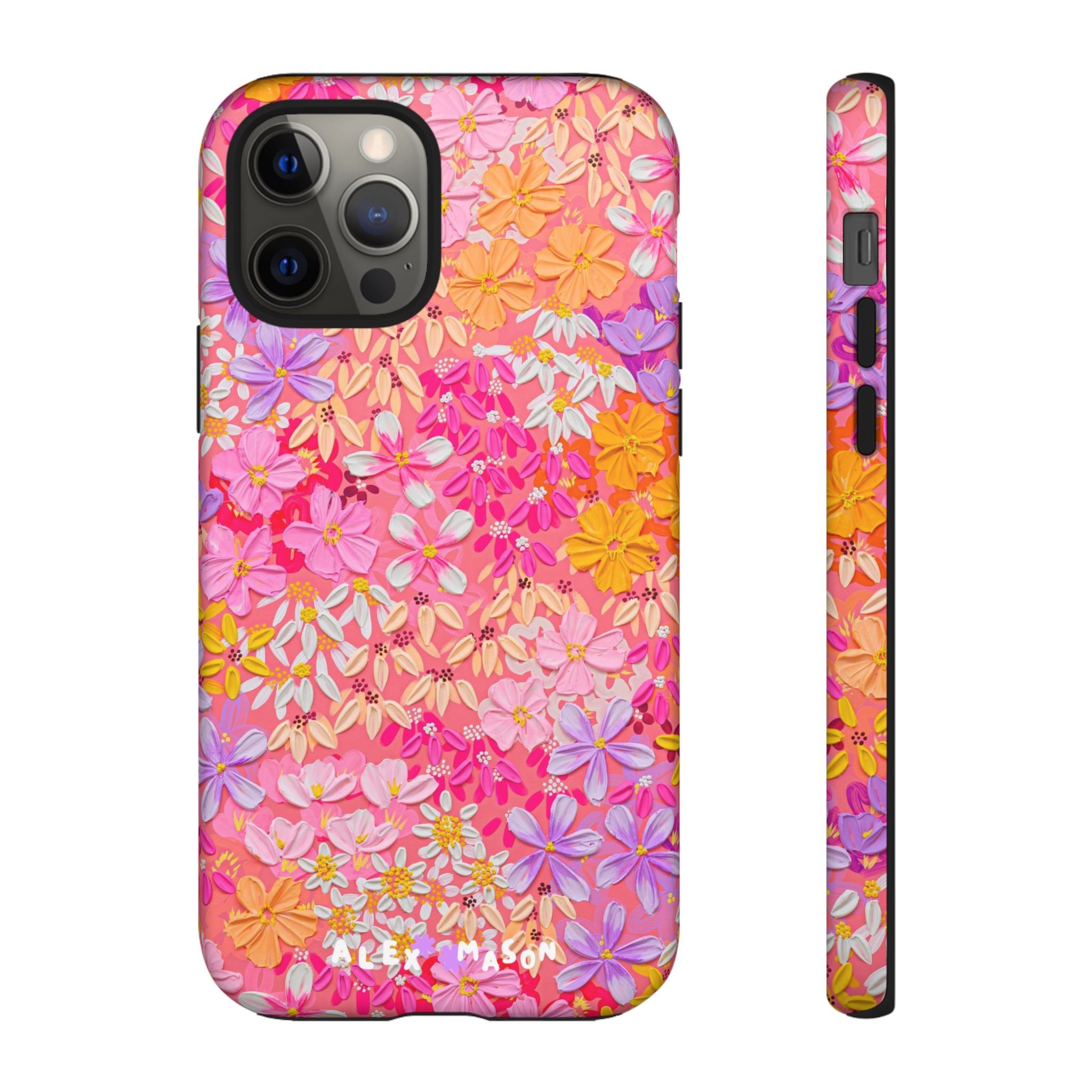 "Poppy & Daisy" Tough Phone Case (iPhone, Samsung, Google)